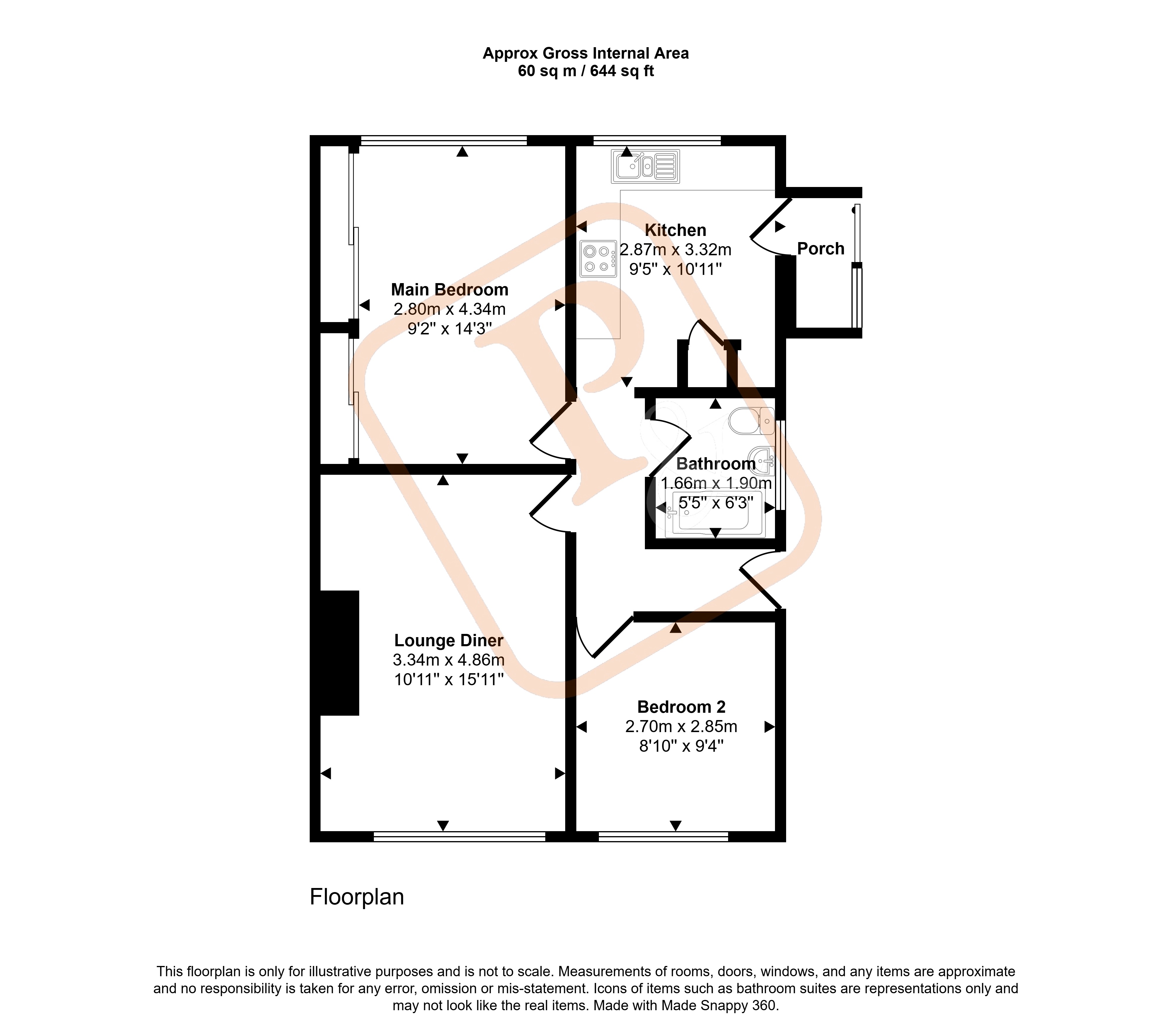 18, Woodrows Lane, Essex floorplan