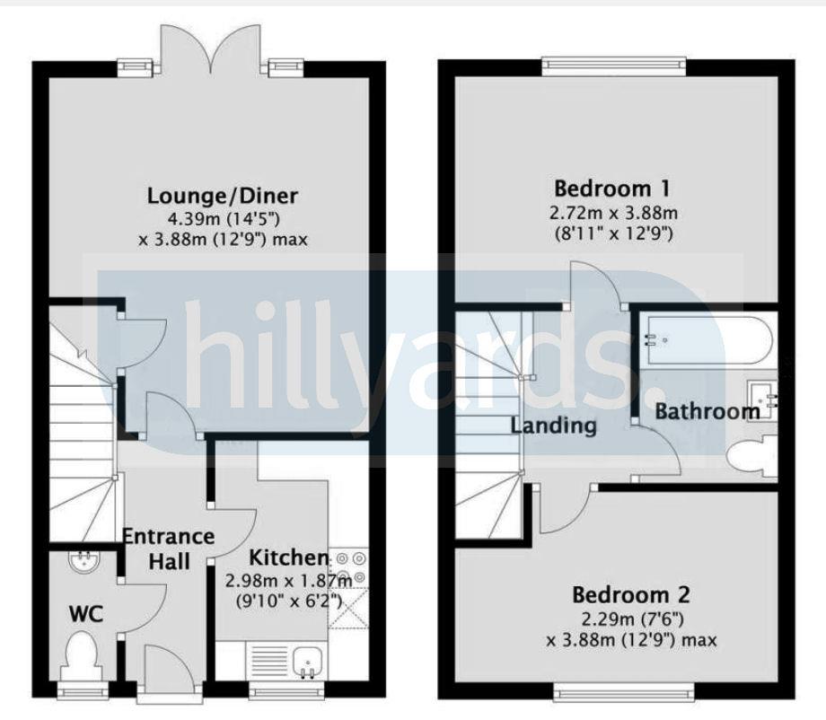 2 Bedrooms End terrace house for sale in Victor Close, Aylesbury HP18