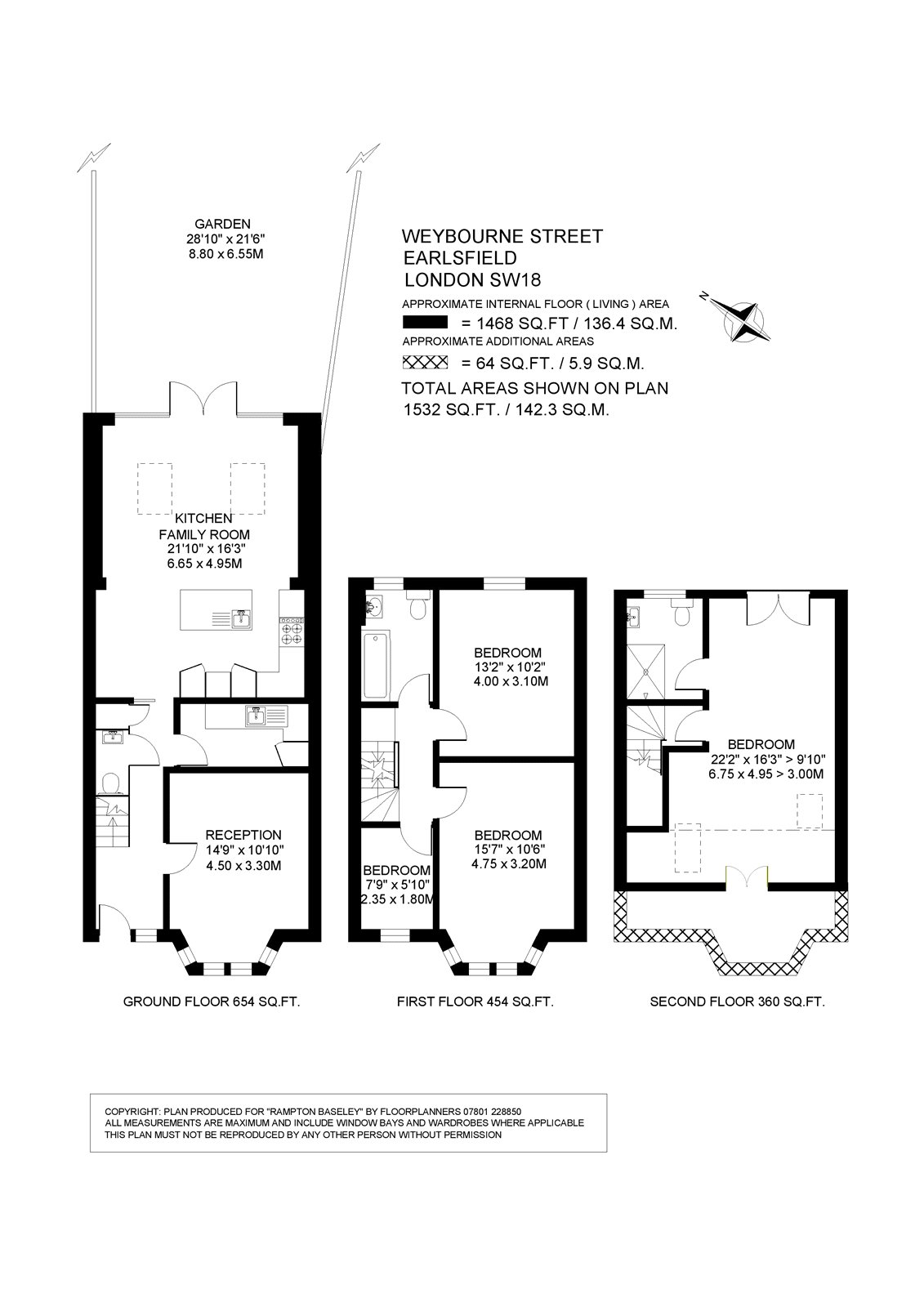 2, Weybourne Street, London floorplan