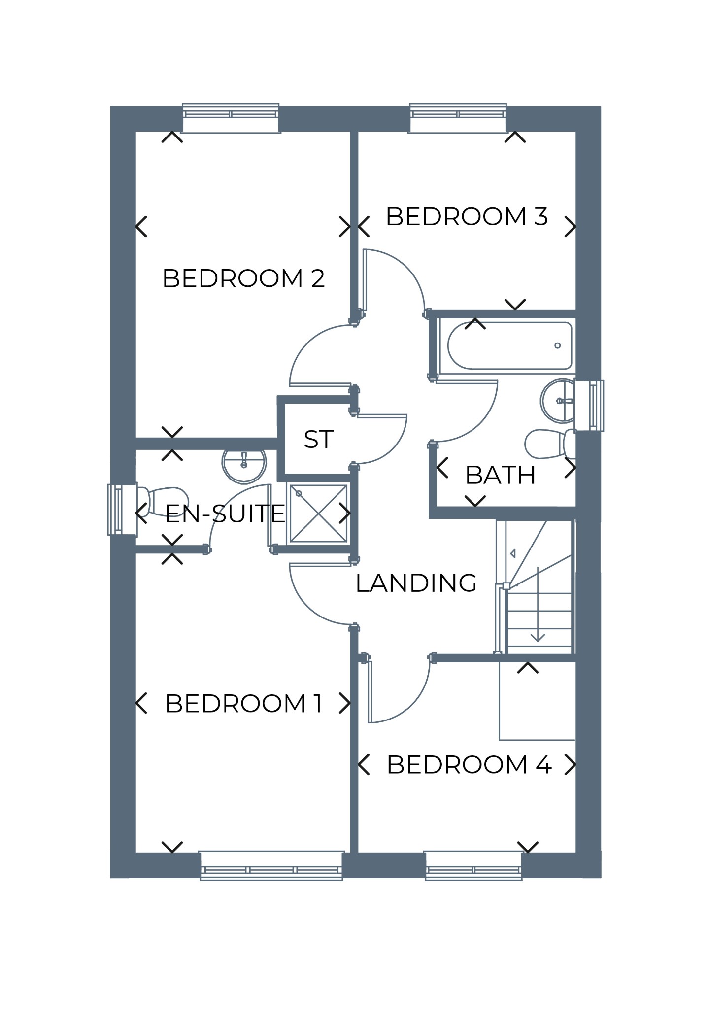 042, Poppy Fields, Mareham Road, Horncastle floorplan