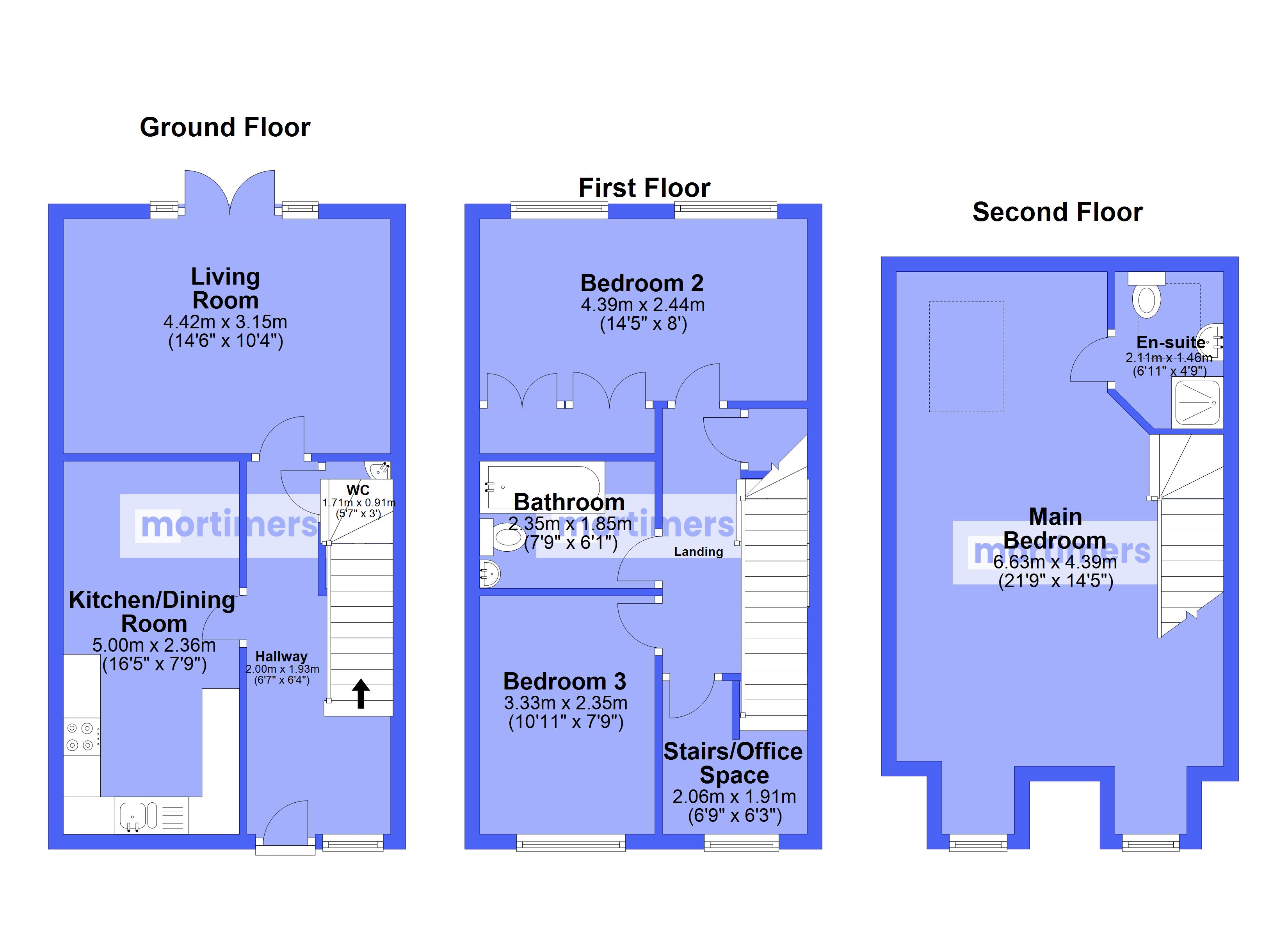 Riverside View, Clayton Le Moors, Accrington, Lancashire BB5, 3 bedroom