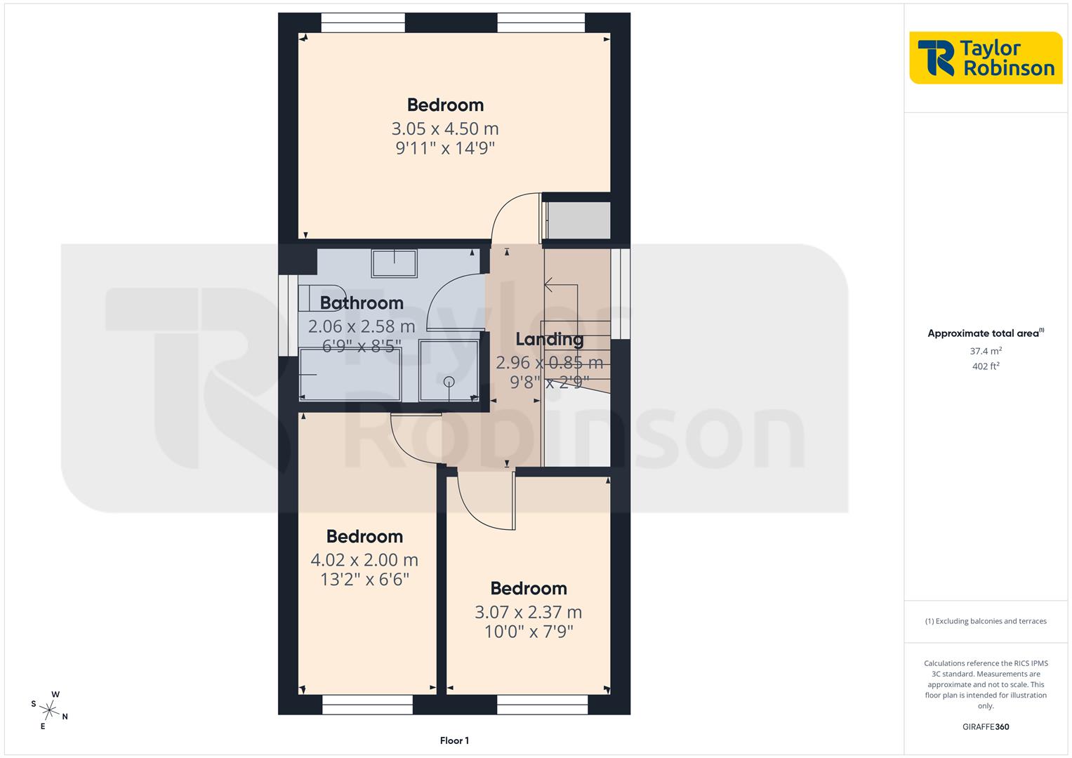4, Prospect Place, Crawley floorplan