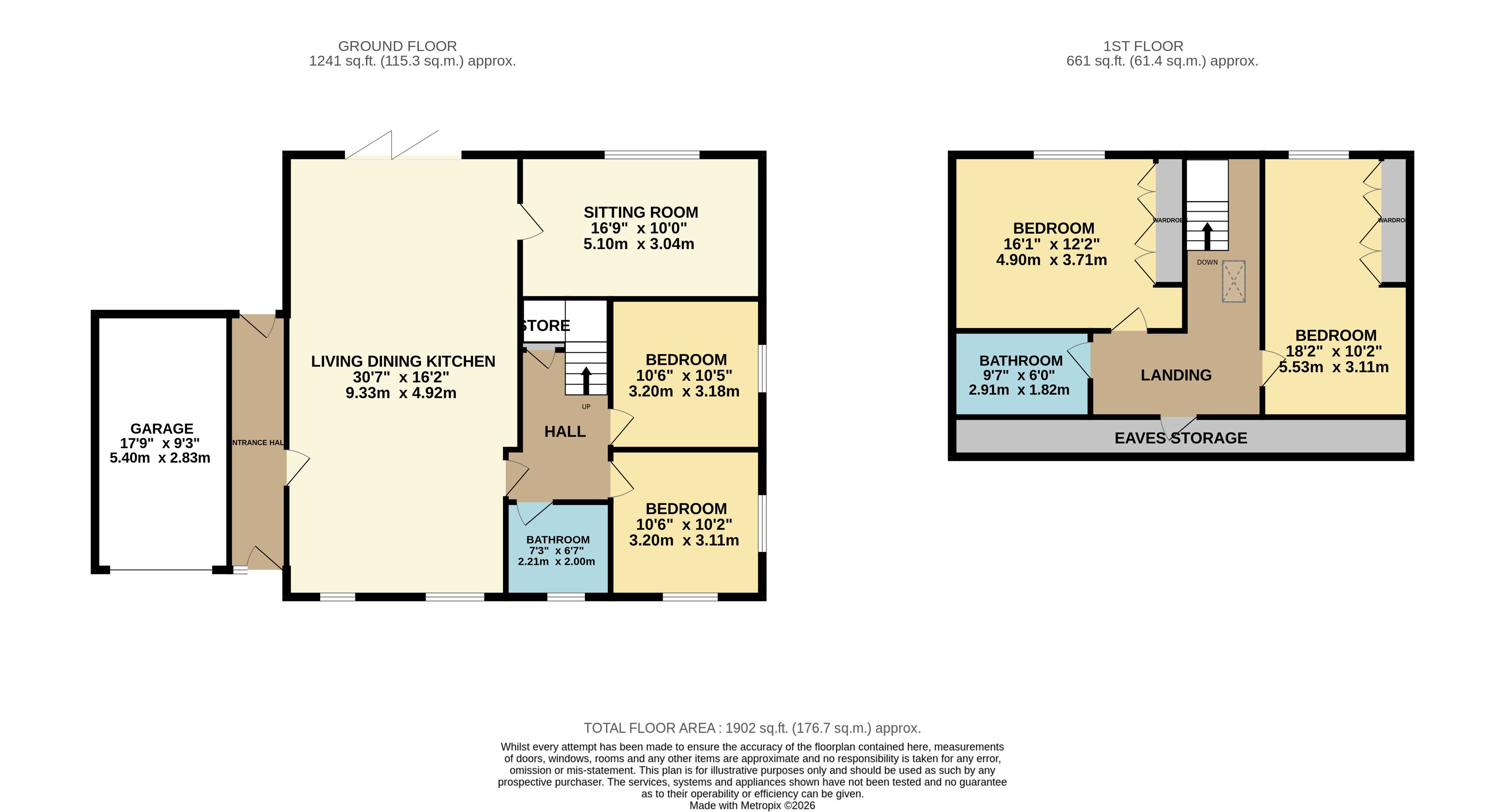 Argyle Cottage, Old Hackney Lane, Hackney, Matlock floorplan