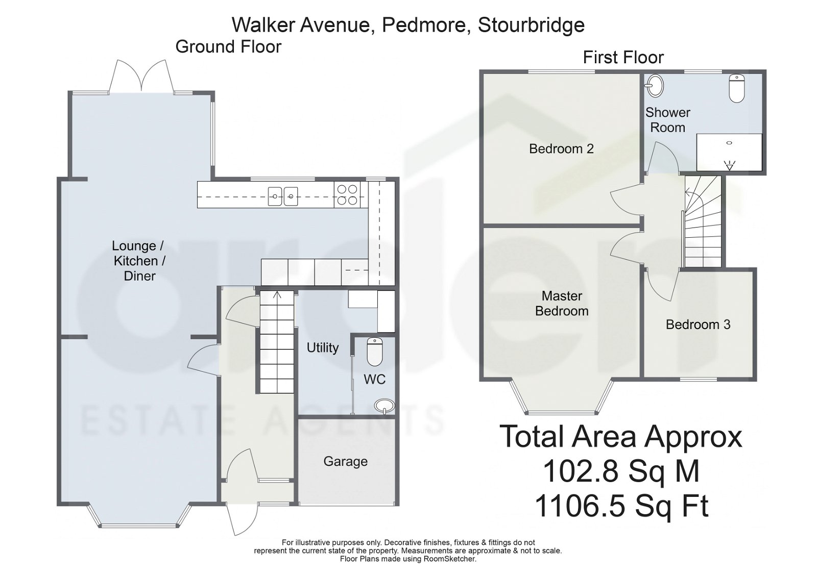 Walker Avenue, Pedmore, Stourbridge DY9, 3 bedroom semidetached house