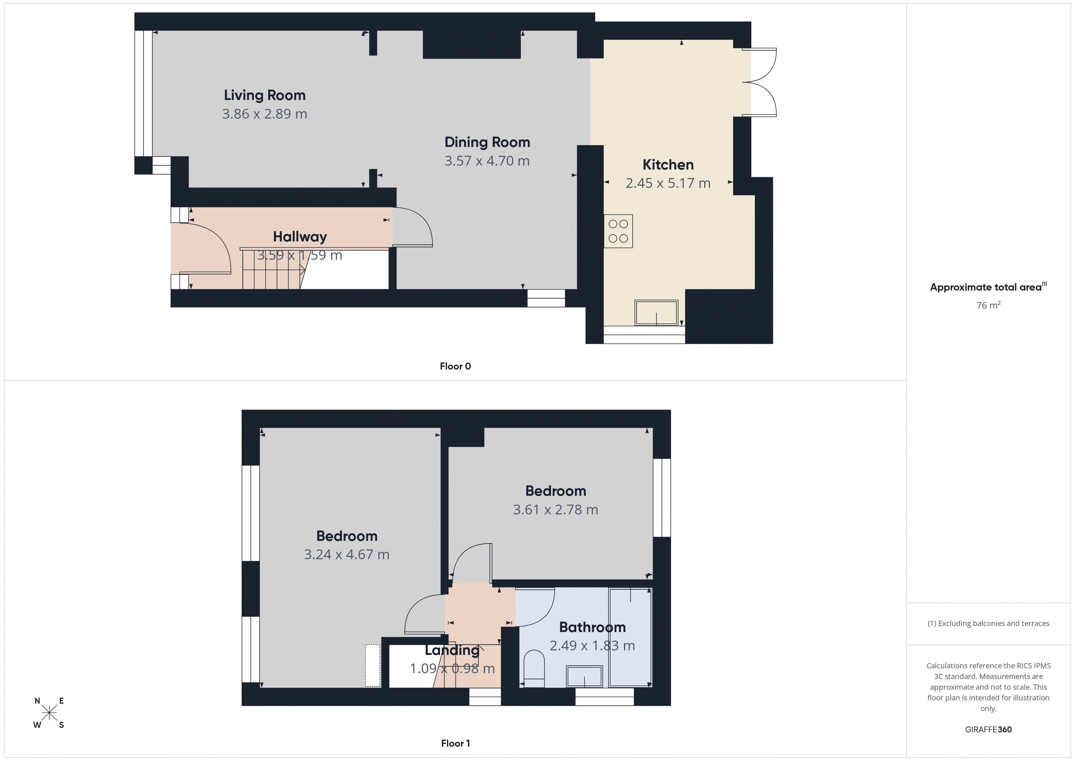 10, The Crescent, Shaw floorplan