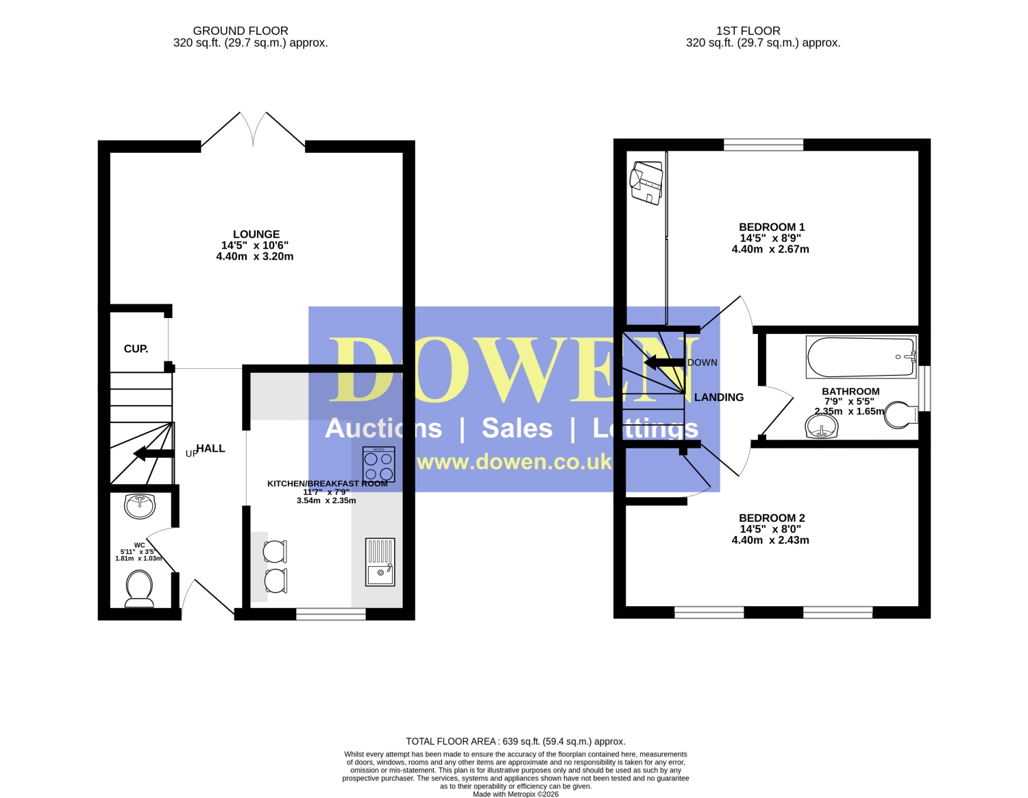 11, Hastings Close, Durham floorplan
