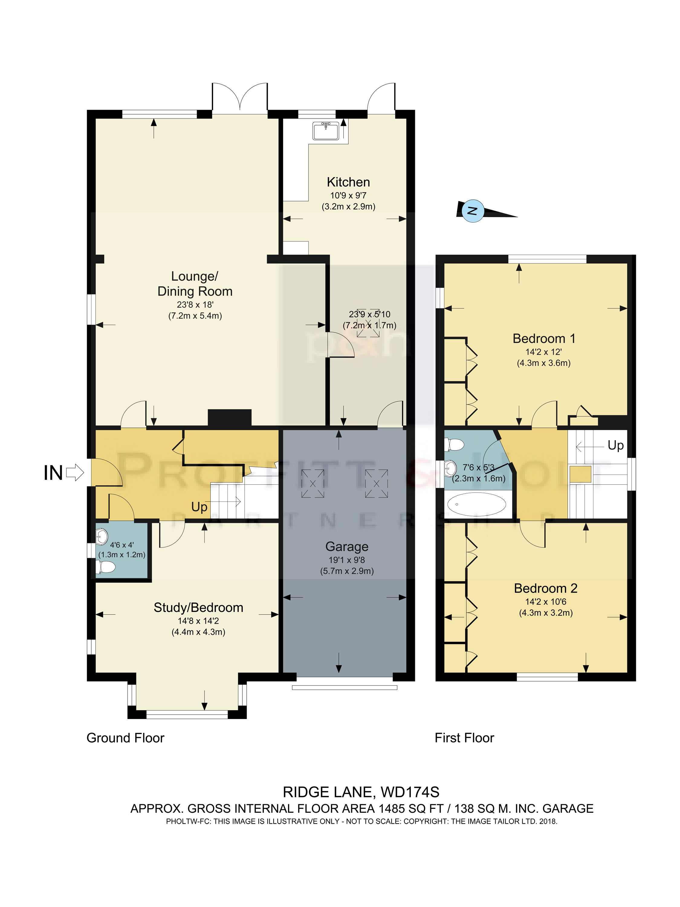2 Bedrooms Detached house for sale in Ridge Lane, Watford WD17