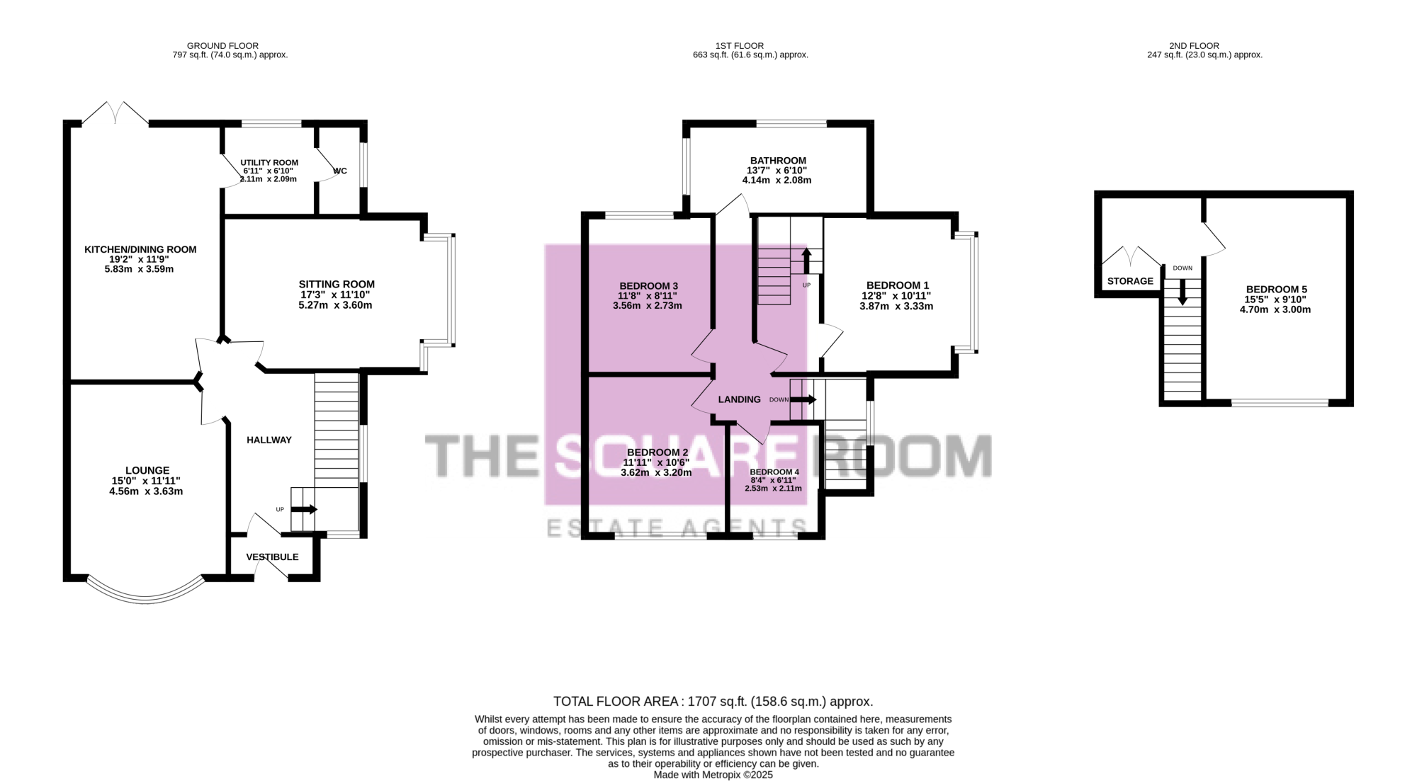 23, Arundel Avenue, Bispham floorplan