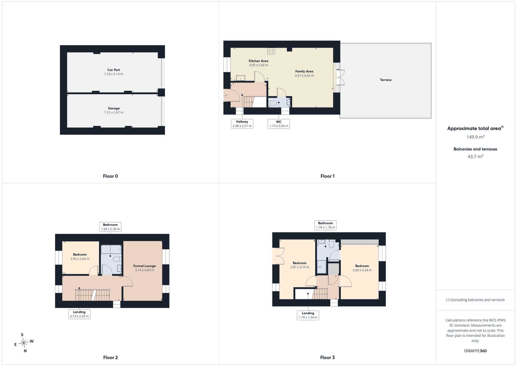 54 William Wailes Walk, Gateshead floorplan