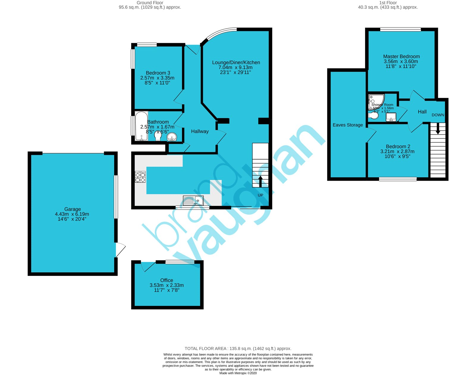 17, Northease Drive, Hove floorplan