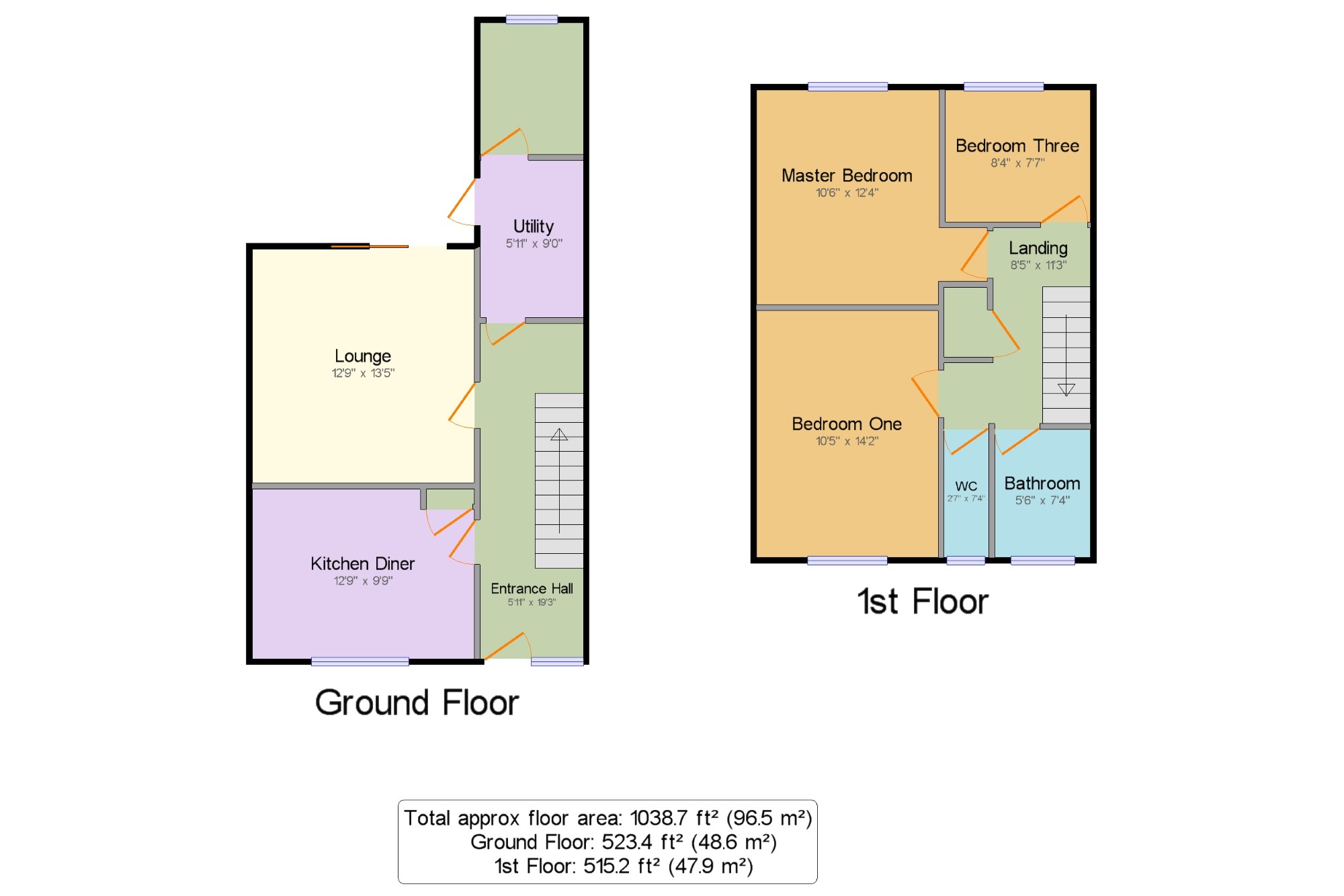 3 Bedrooms End terrace house for sale in Allison, Letchworth Garden City, Hertfordshire, England SG6