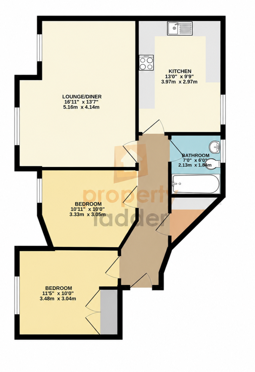 12, Turner Road, Norwich floorplan