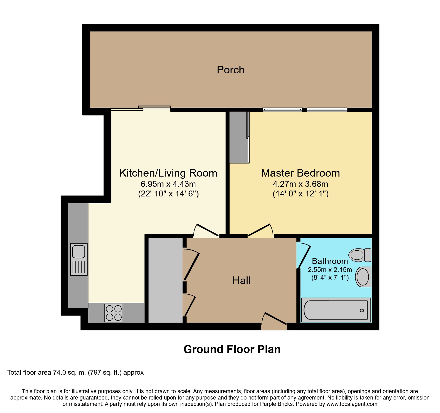 1 Bedrooms Flat for sale in Ringers Road, Bromley BR1