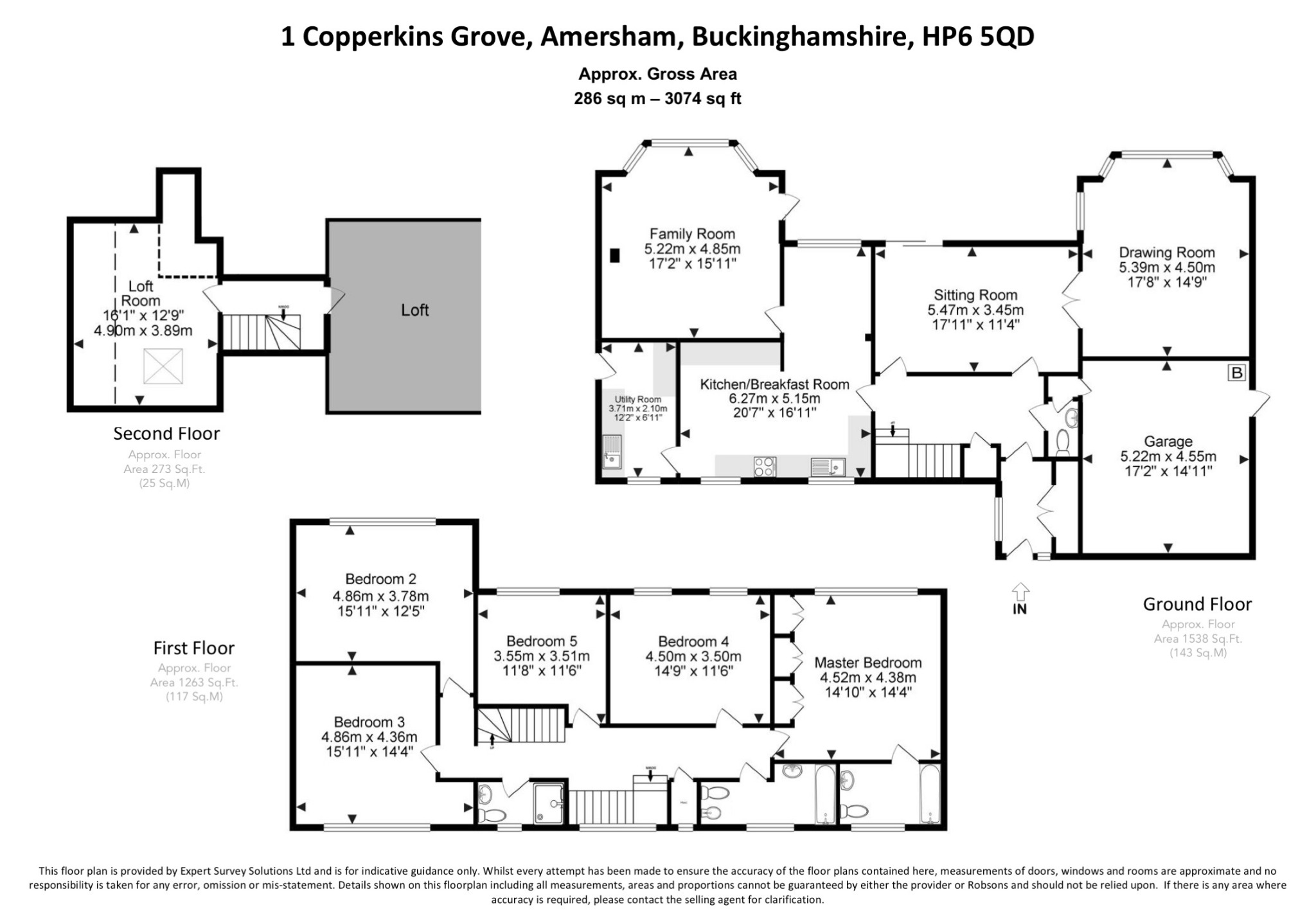 5 Bedrooms Detached house for sale in Copperkins Grove, Amersham HP6