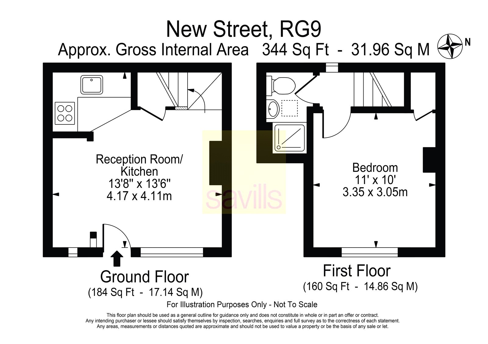 68, New Street, Oxfordshire floorplan