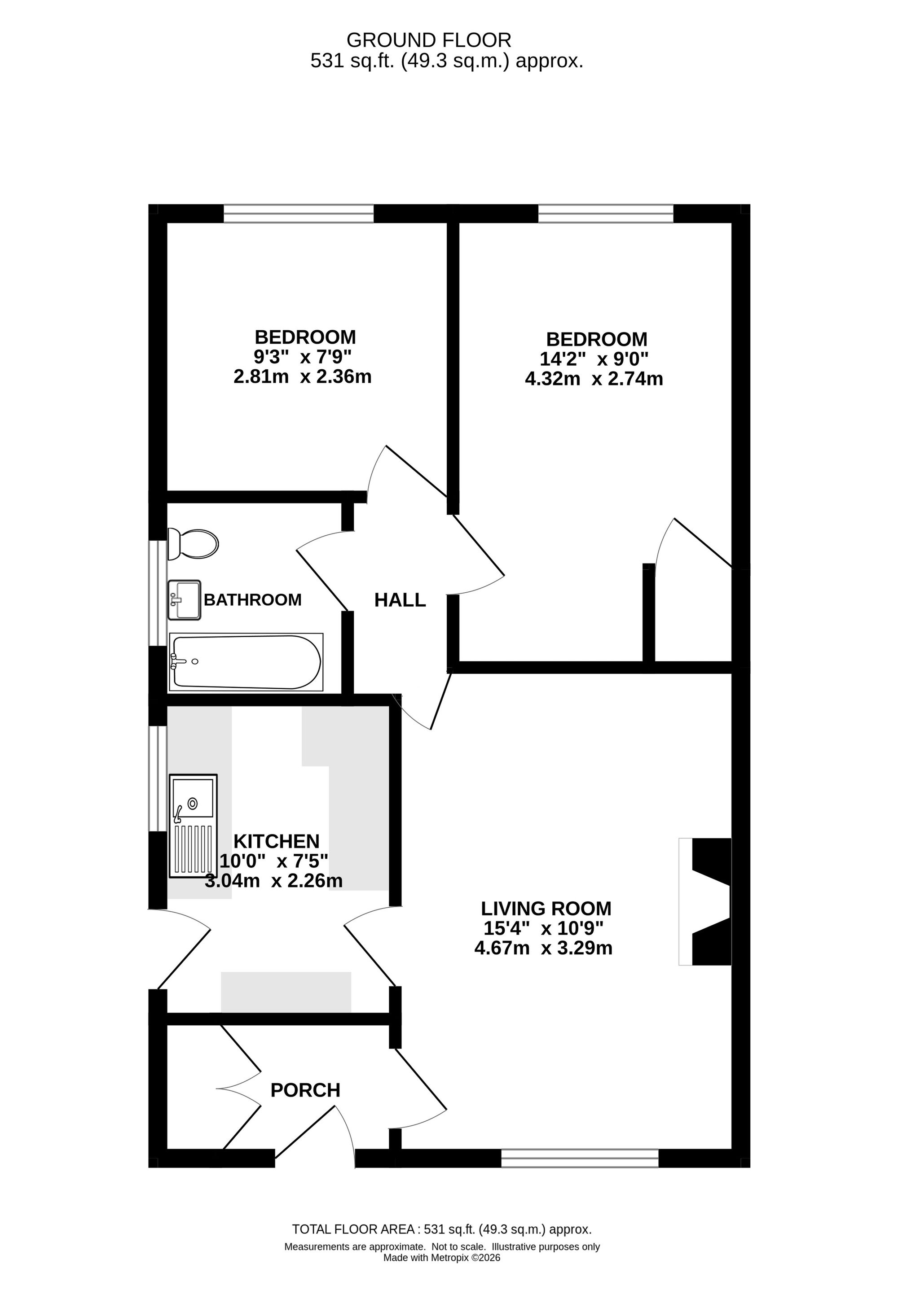 20 Heron Close, Knutsford floorplan