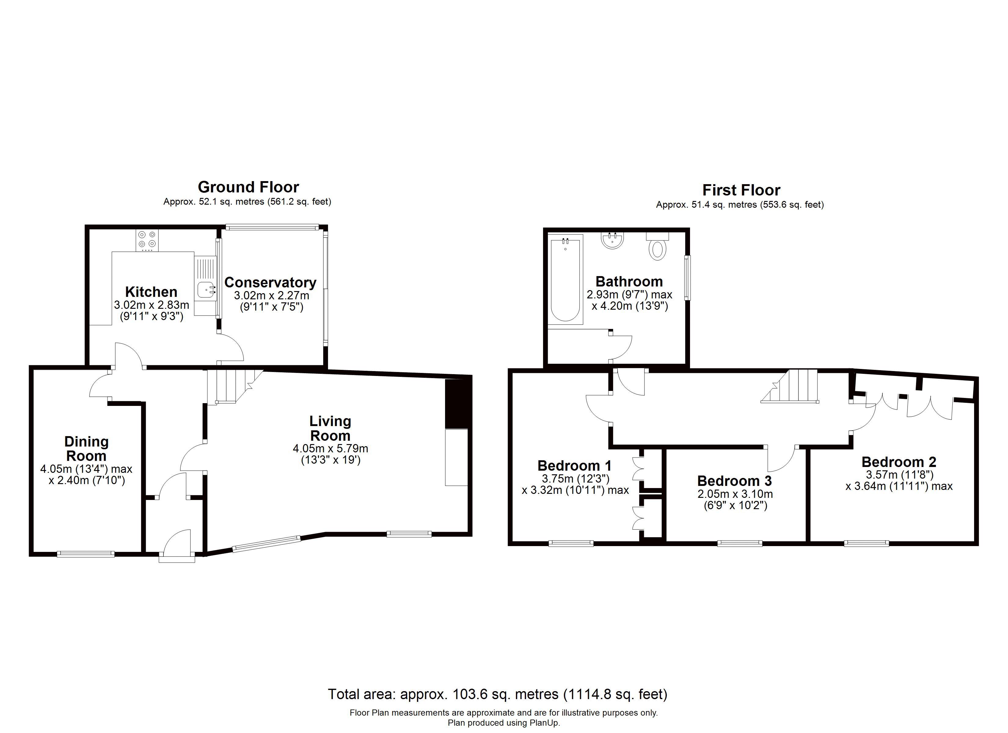 6, Bell Lane, Oxford floorplan