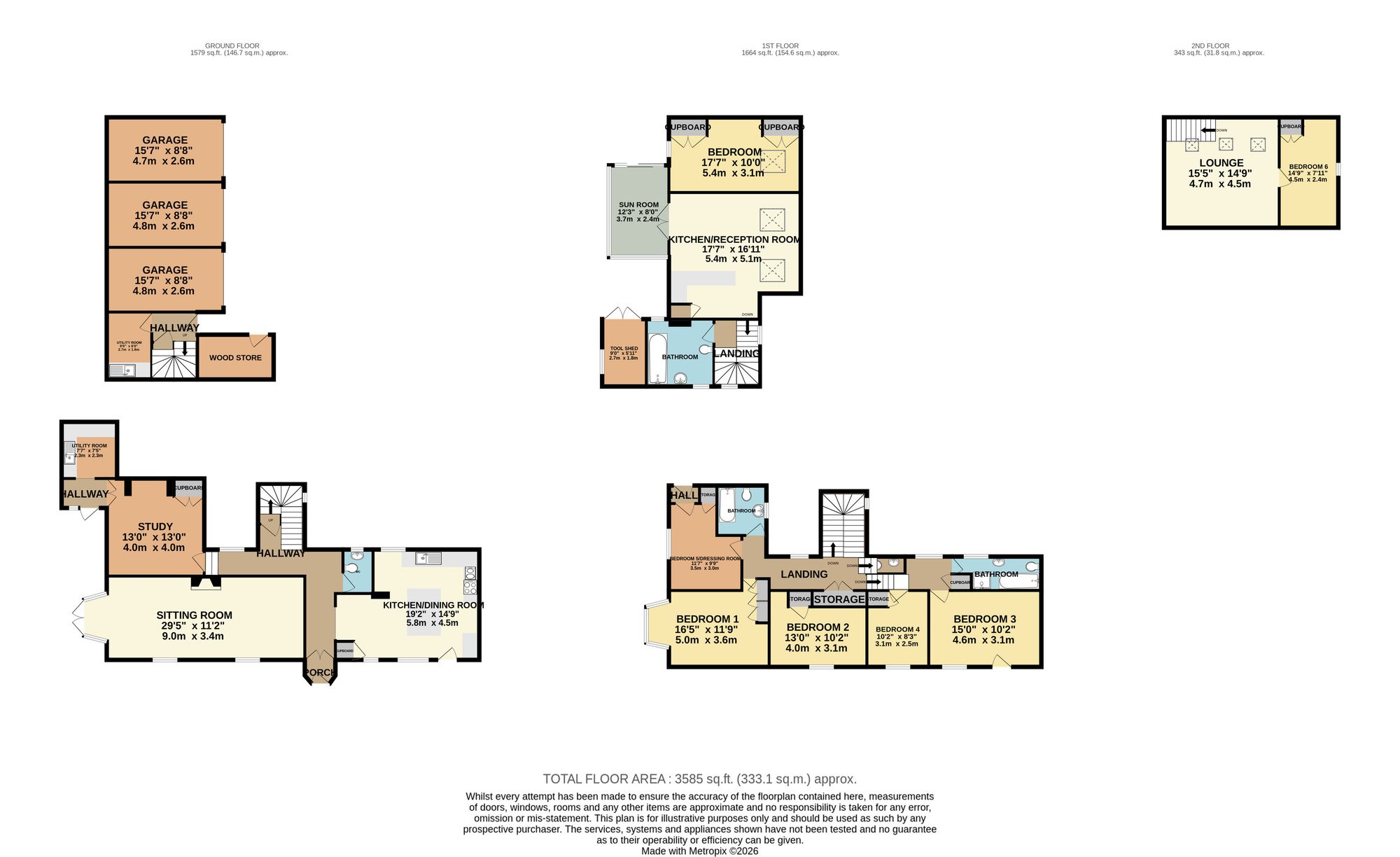The Mill, Taunton floorplan