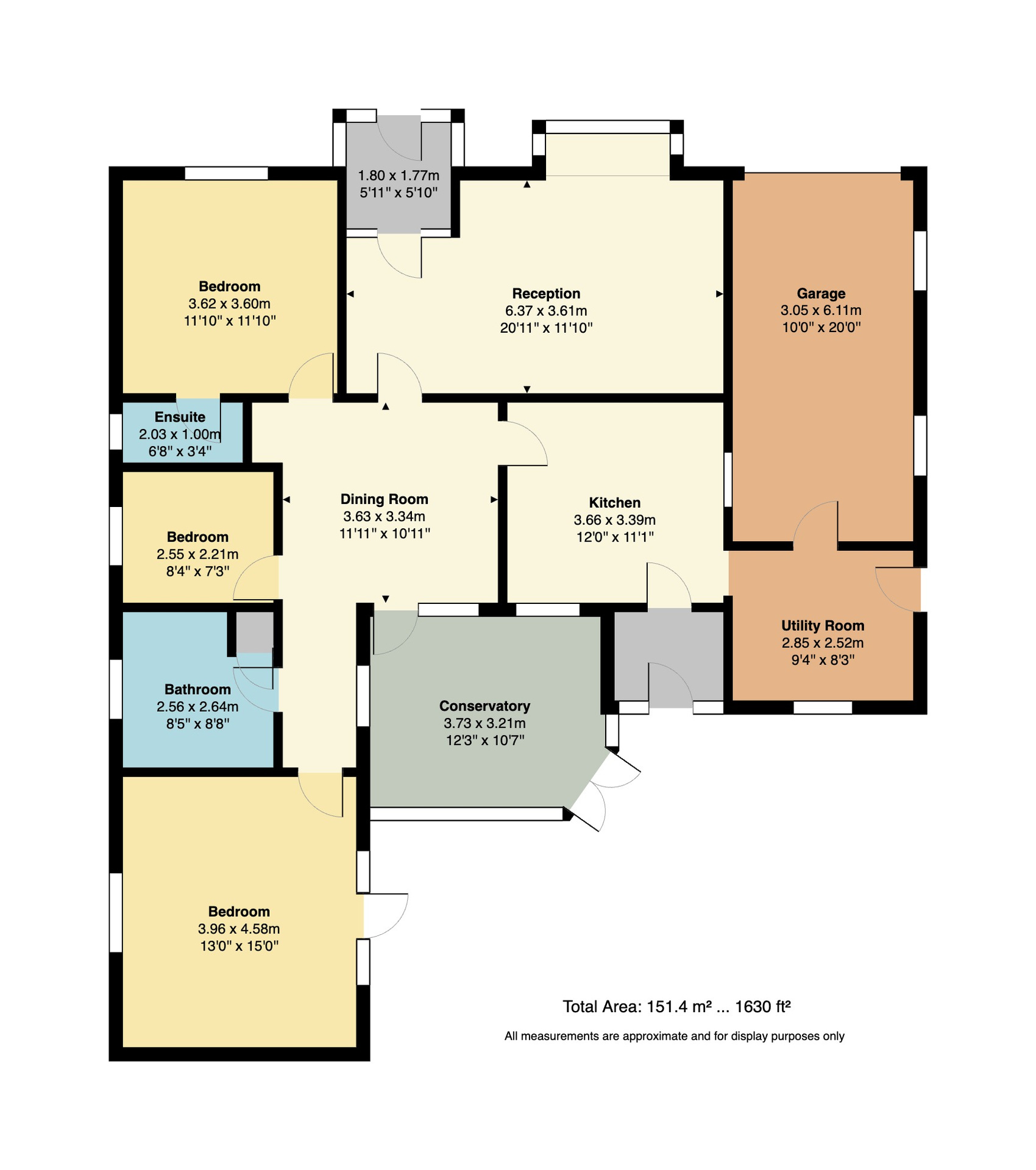 6 Willow Way, Whitstable floorplan
