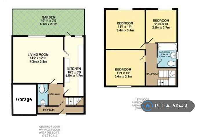Casewick Road, London floorplan