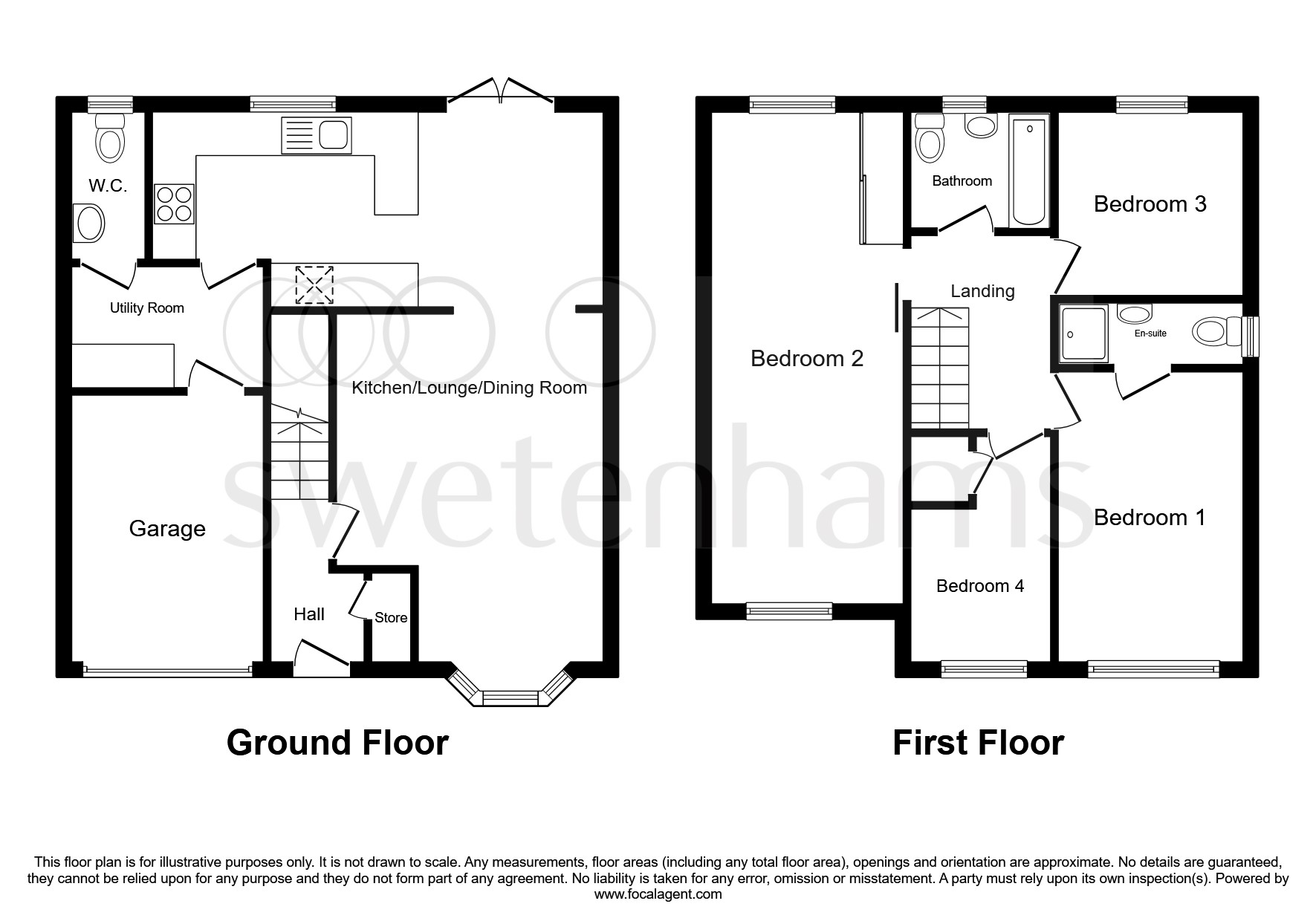 2, Ashleigh Close, Chester floorplan