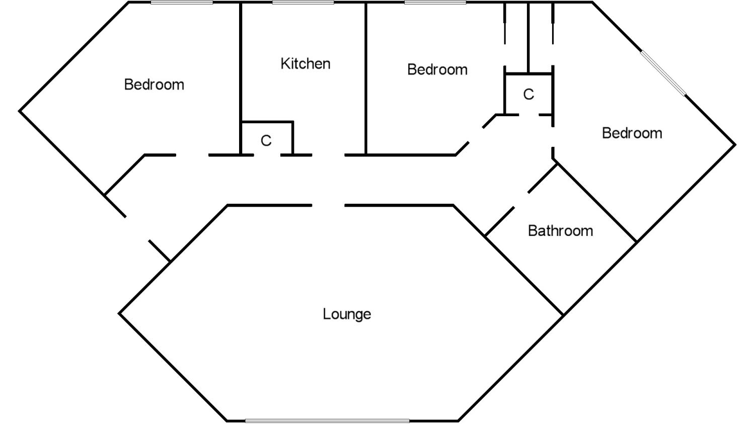 3 Bedrooms Flat for sale in Kinclaven Gardens, Glenrothes, Fife KY7