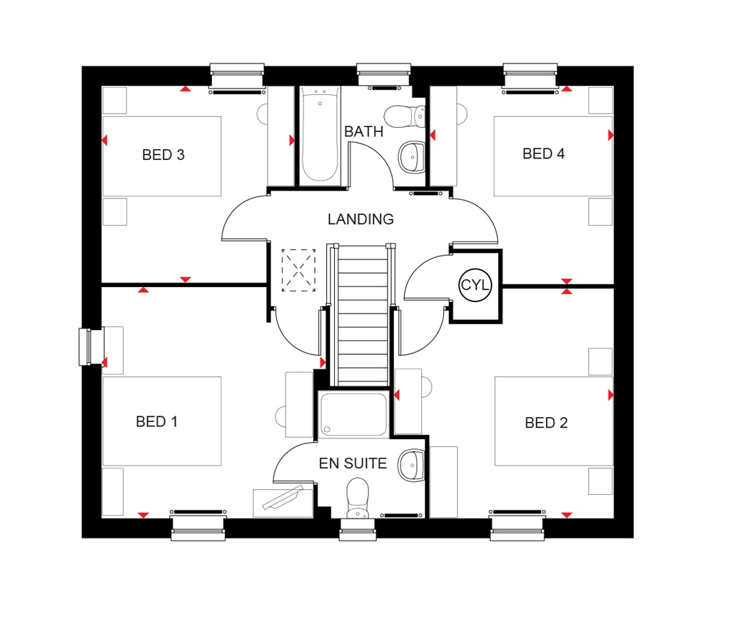 "Bradgate" at Biggin Lane, Ramsey, Huntingdon PE26, 4 bedroom detached