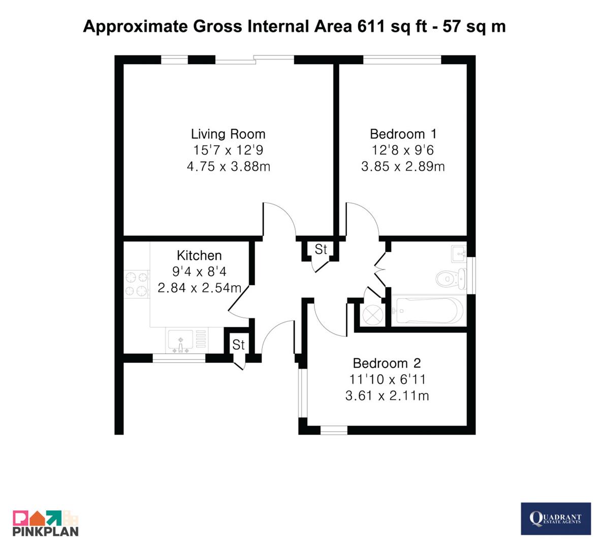 16, Dove Green, Bicester floorplan