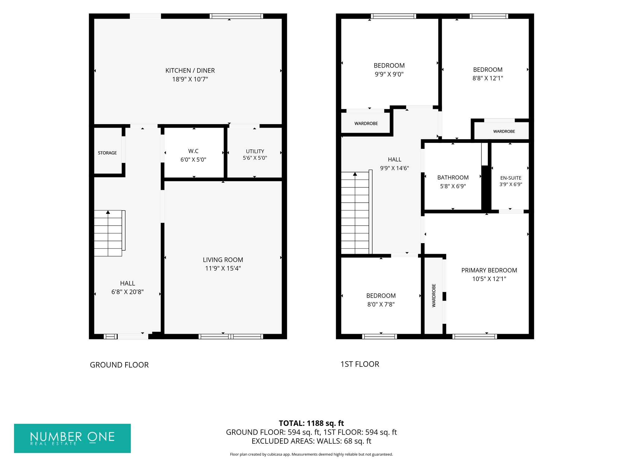 27 Rhodfa'r Hebog, Cwmbran floorplan