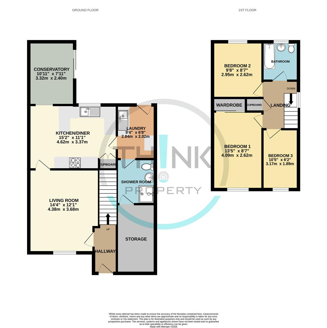 Magnolia Close, Norwich floorplan
