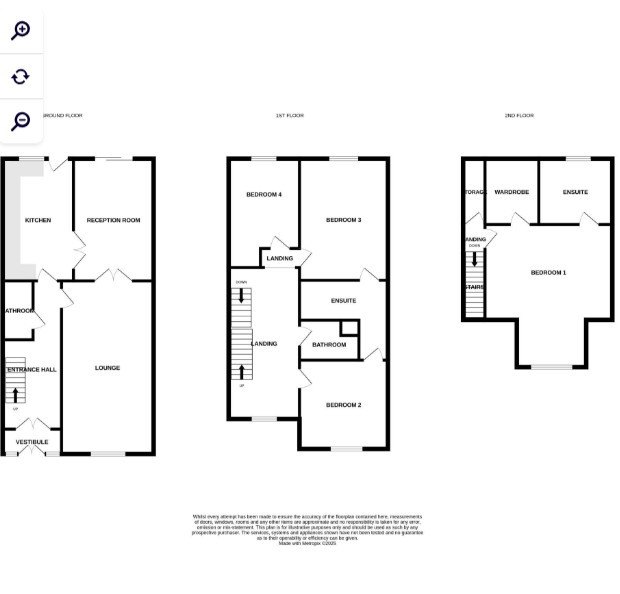 7, Acorn Close, Preston floorplan