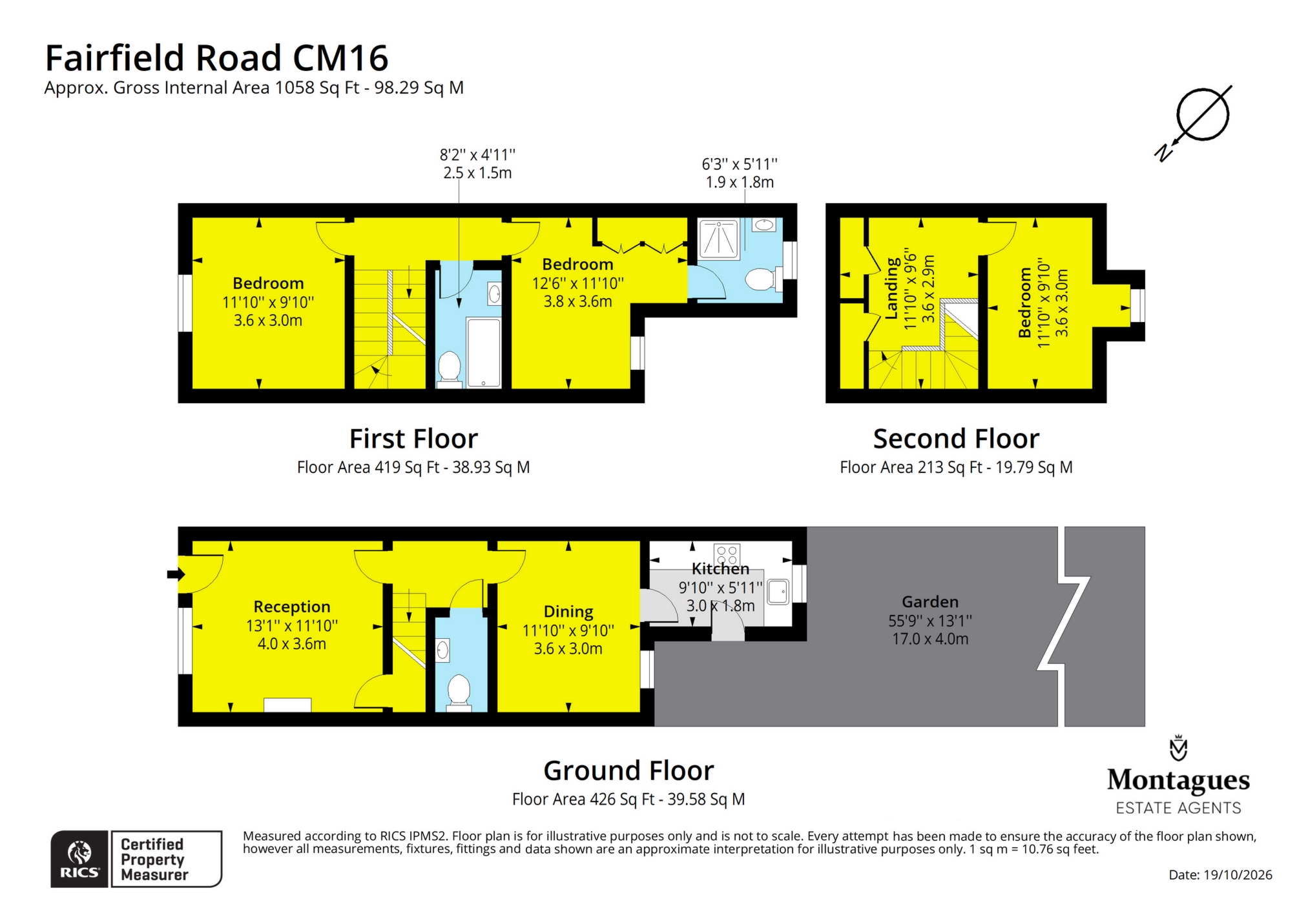 Fairfield Road, Epping floorplan