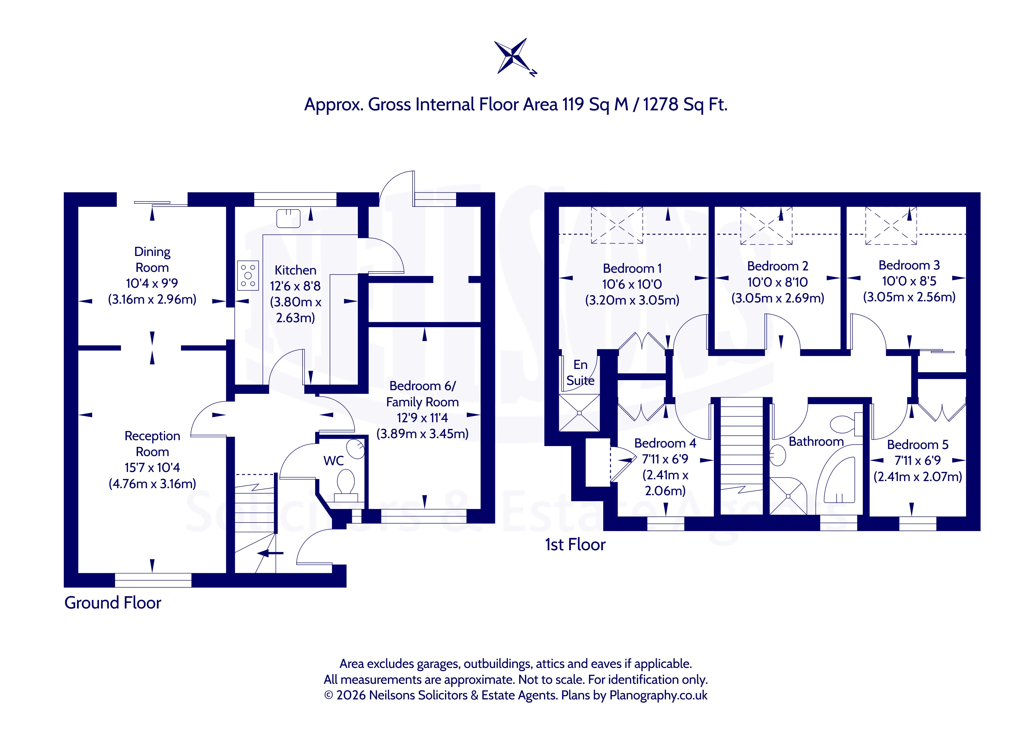141, Eastfield Drive, Penicuik floorplan