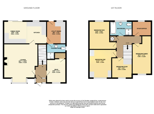 18, Hamilton Road, Evesham floorplan