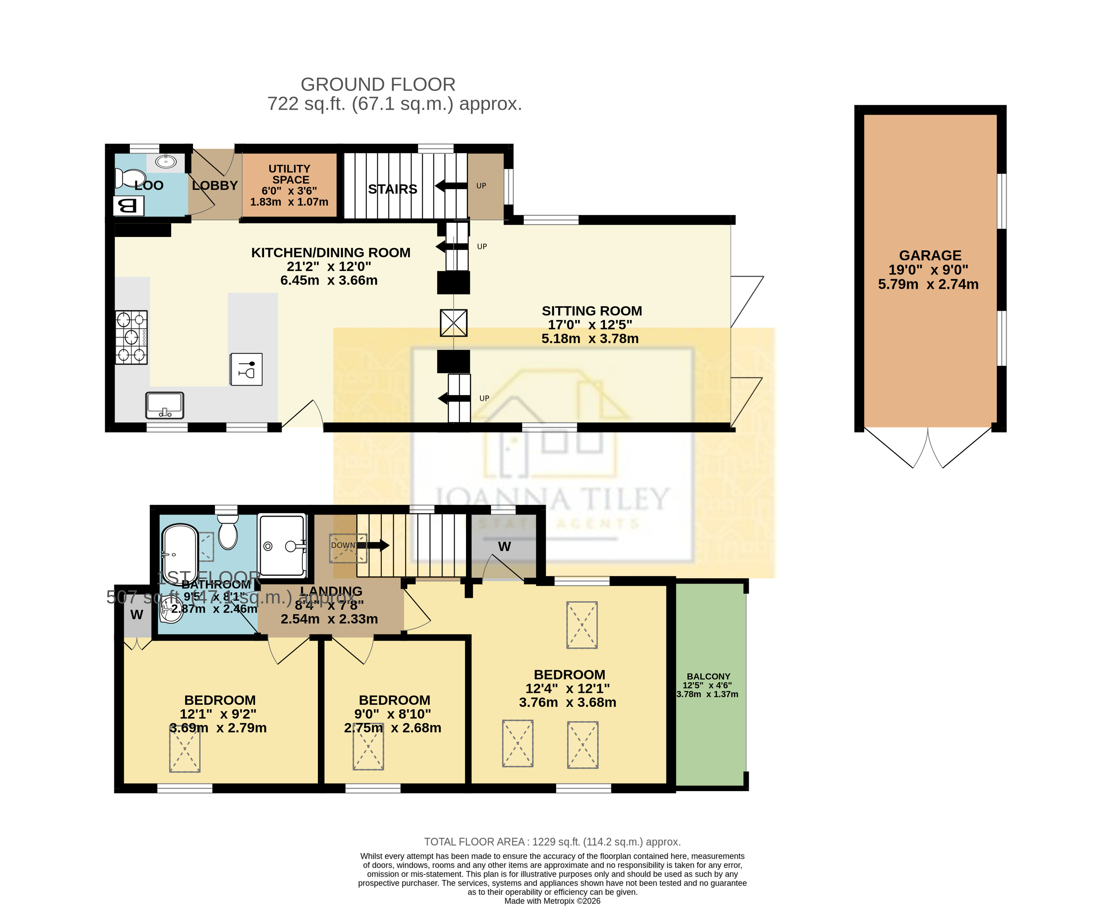 Coombe Dingle, Street End Lane, Blagdon floorplan
