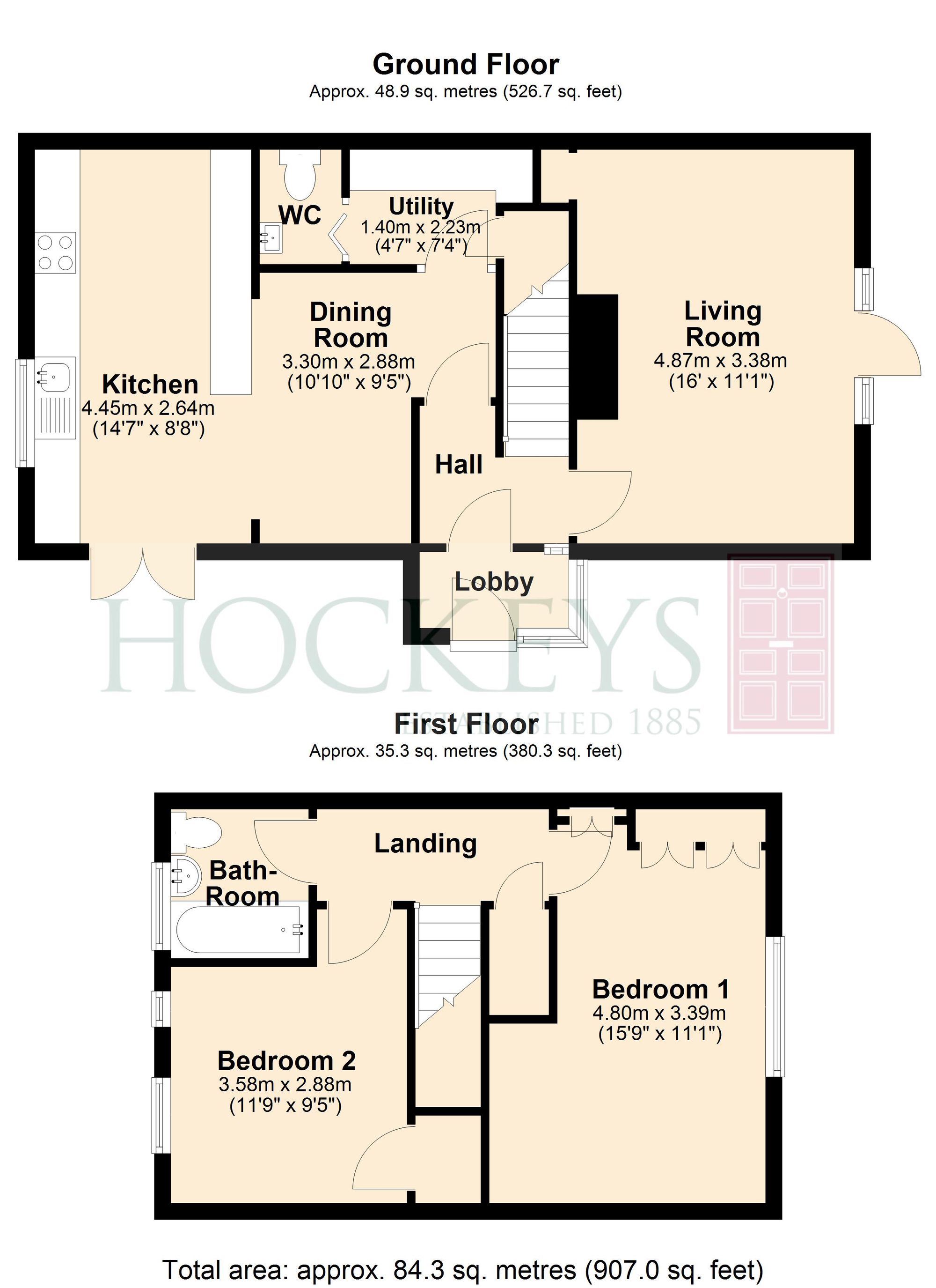 17 Mere Way, Cambridge floorplan