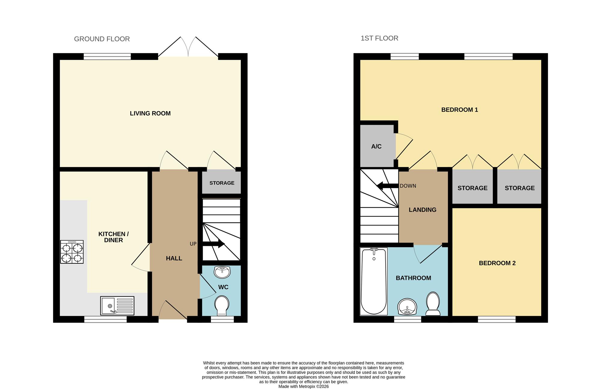 11, St Andrews Close, Alresford floorplan