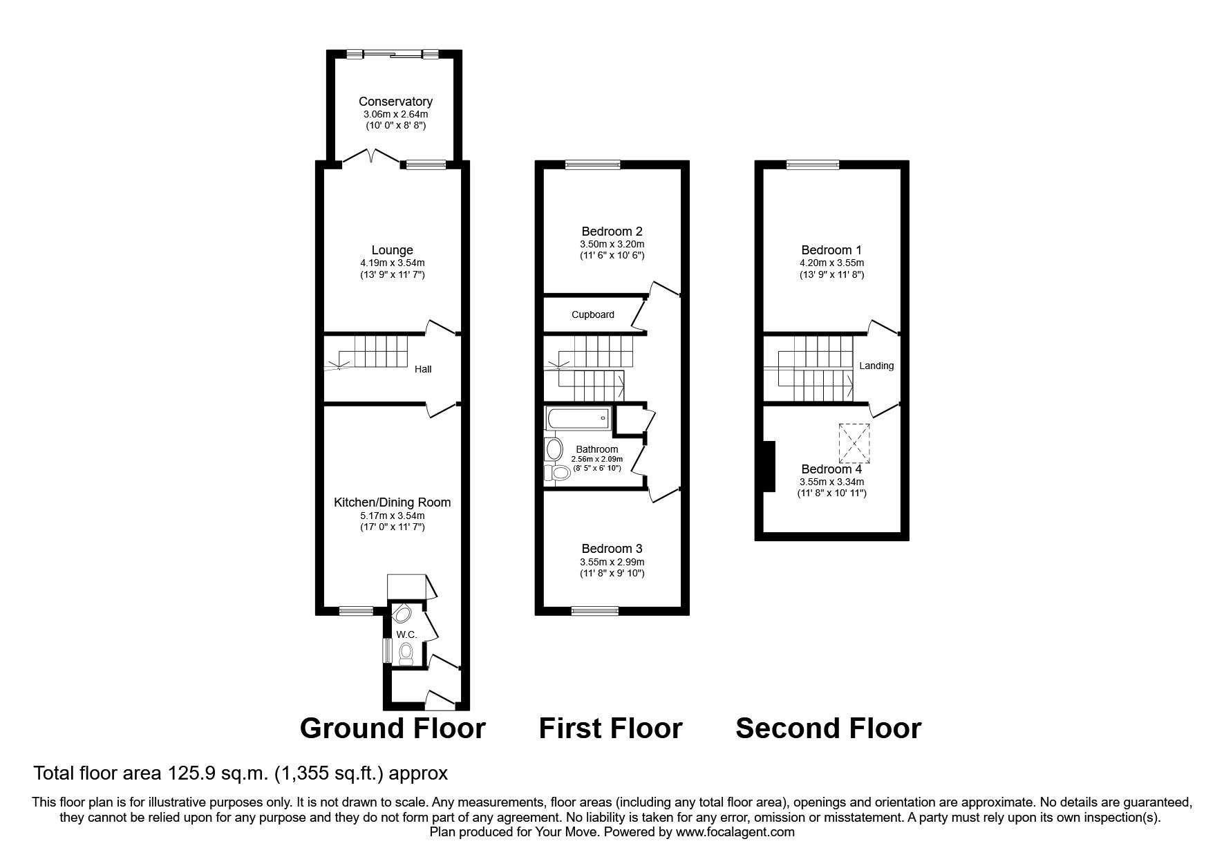 Holbein Close, Black Dam, Basingstoke RG21, 4 bedroom terraced house
