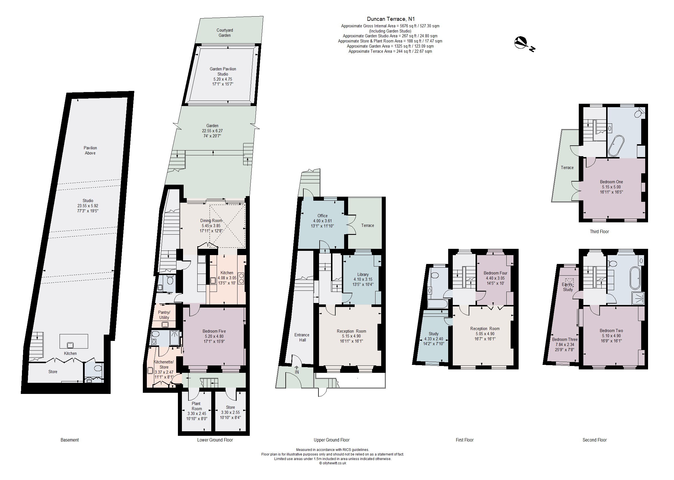 16, Duncan Terrace, London floorplan
