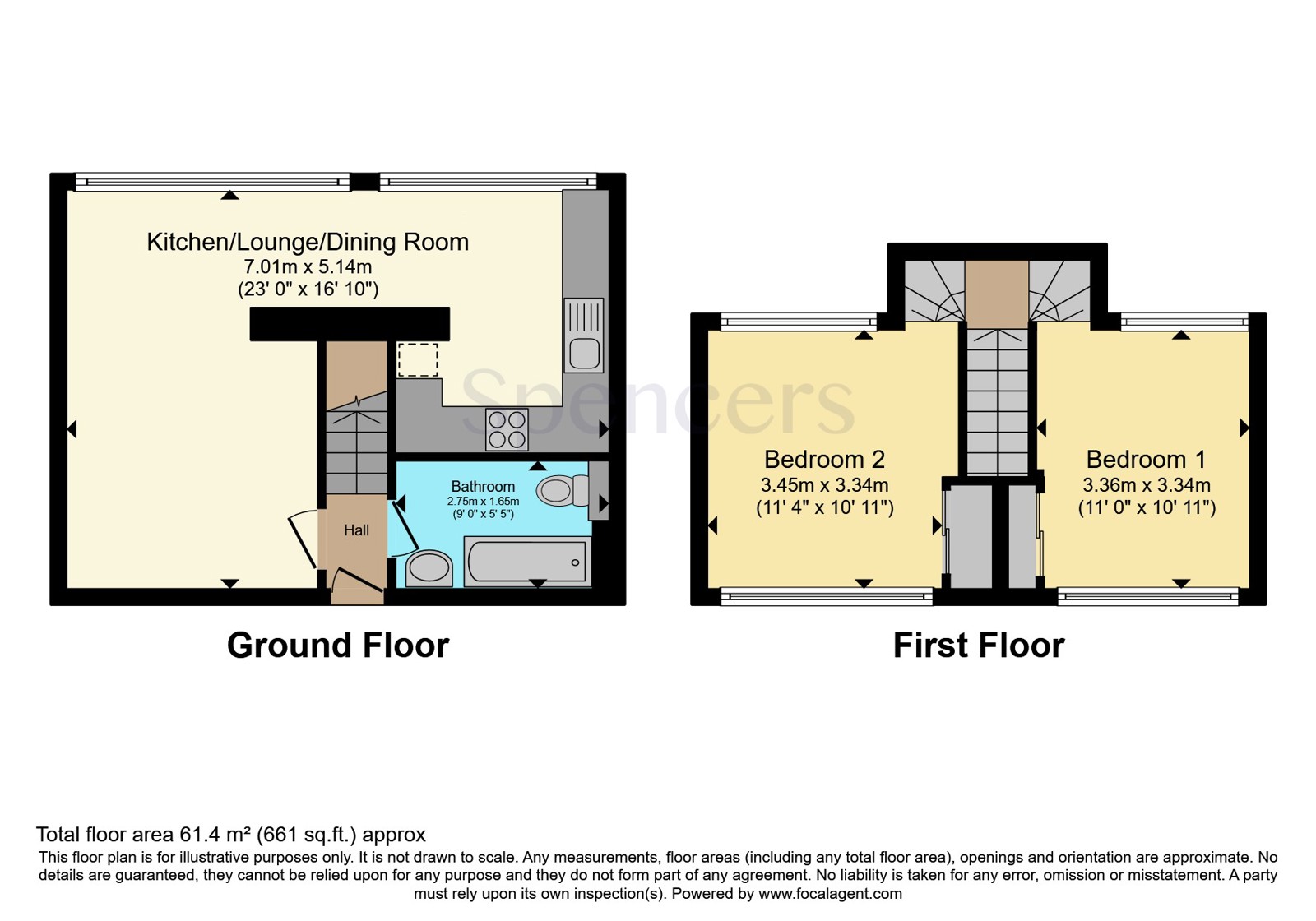 Flat 216, The Exchange, 5, Lee Street, Leicestershire floorplan
