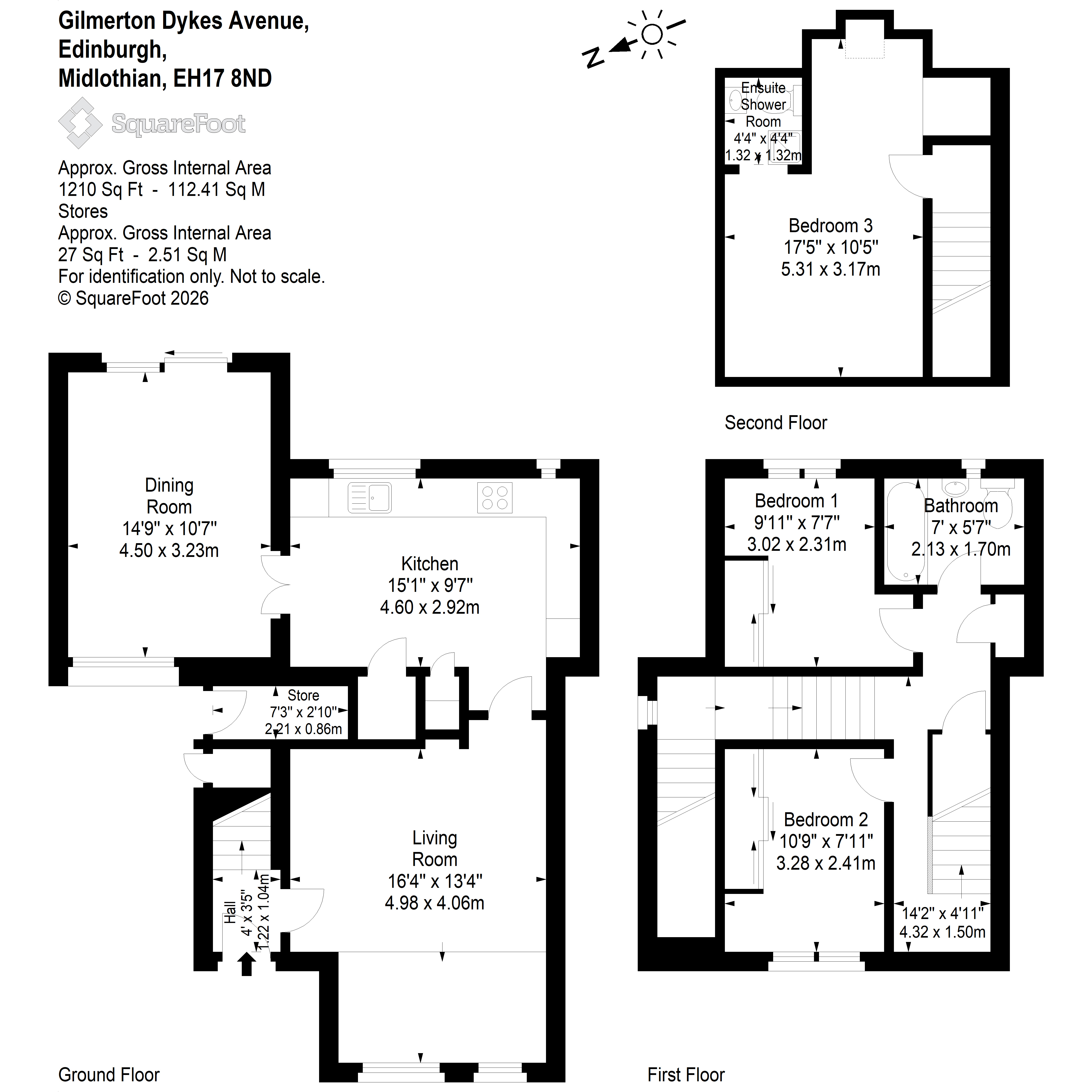24, Gilmerton Dykes Avenue, Edinburgh floorplan
