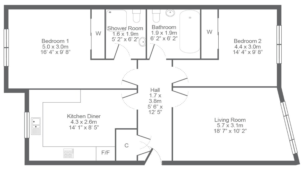 Glasgow floorplan