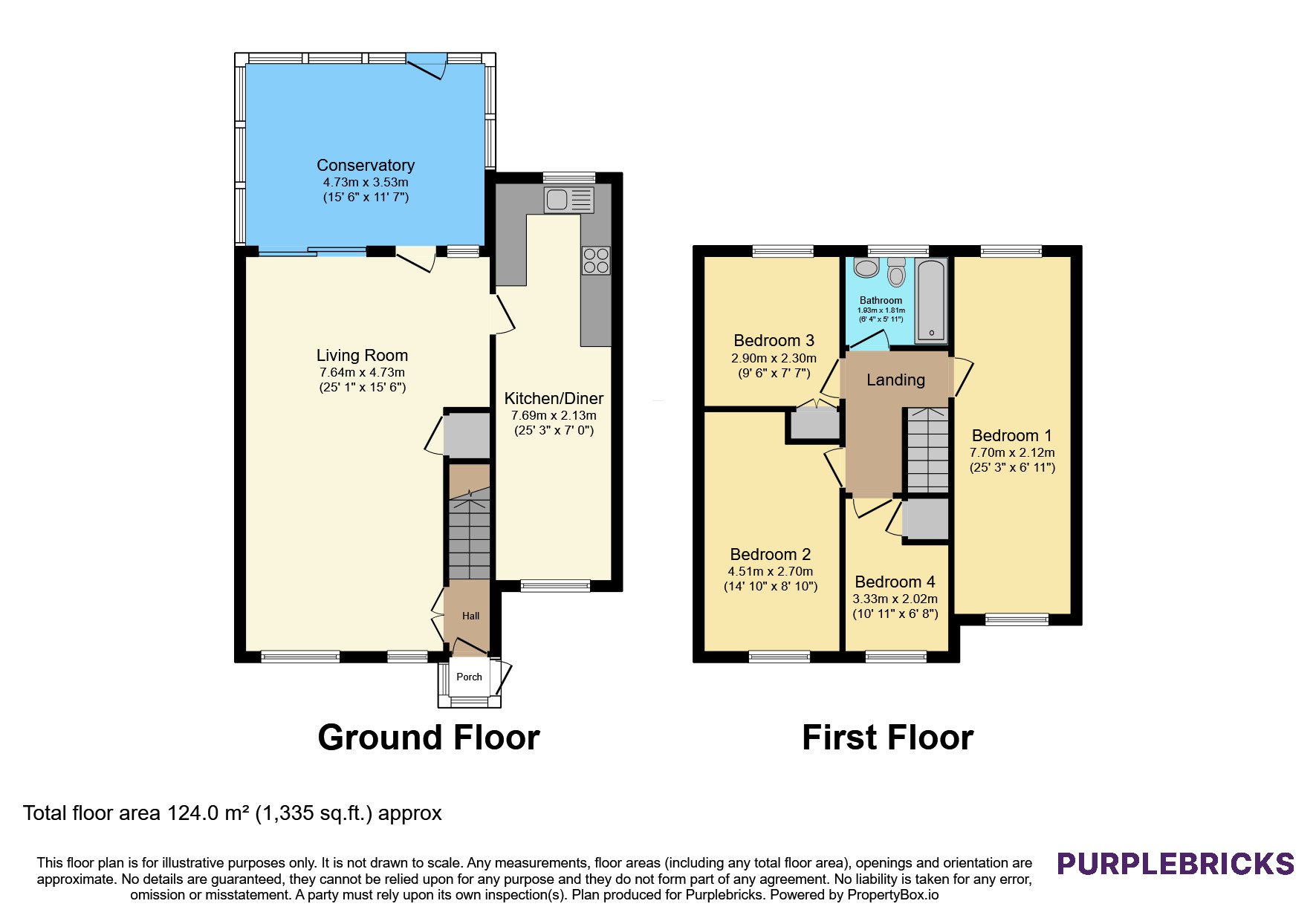 121, Higher Lomax Lane, Heywood floorplan
