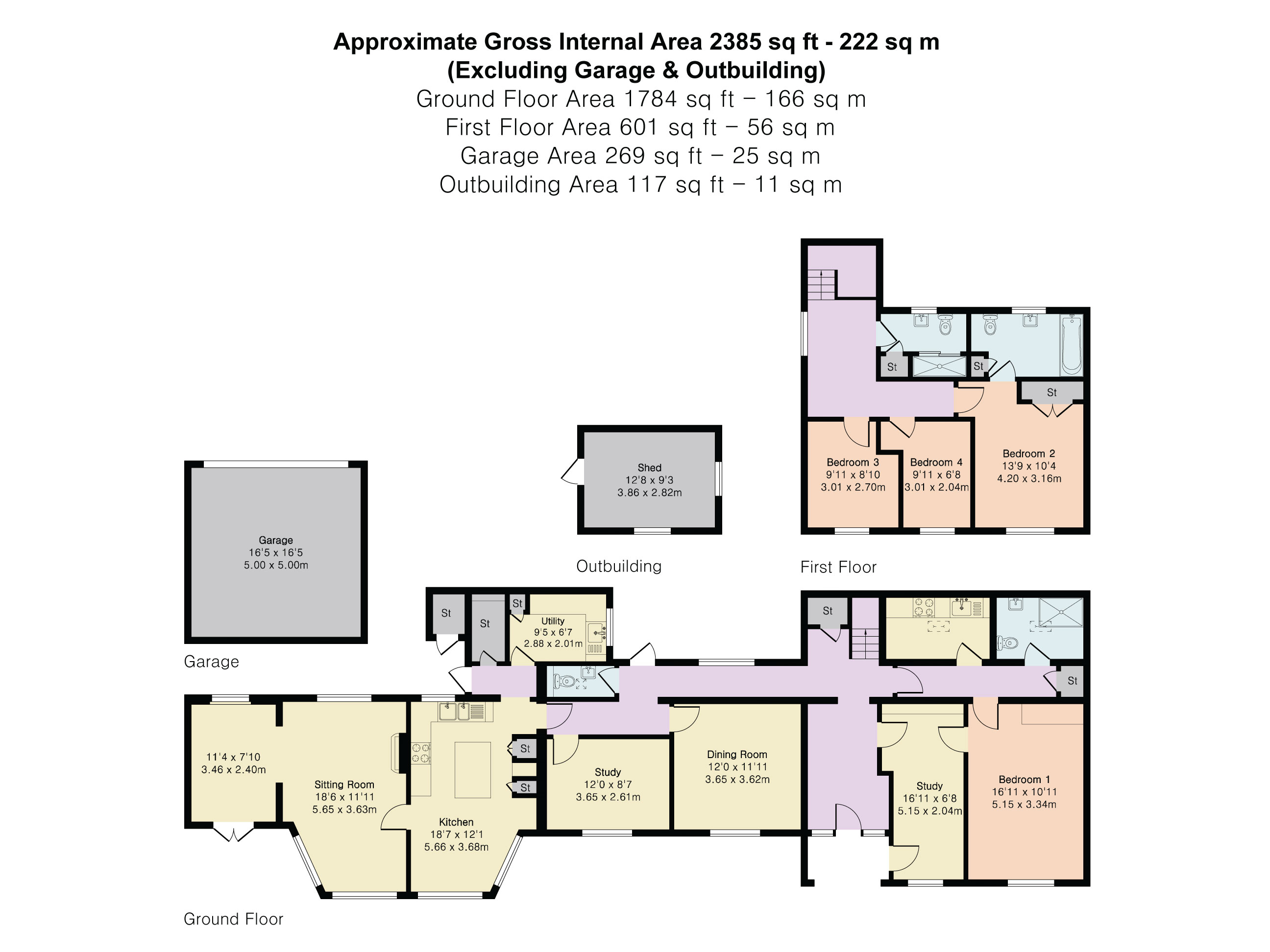The Garden House,, Stonewalls, Cirencester floorplan