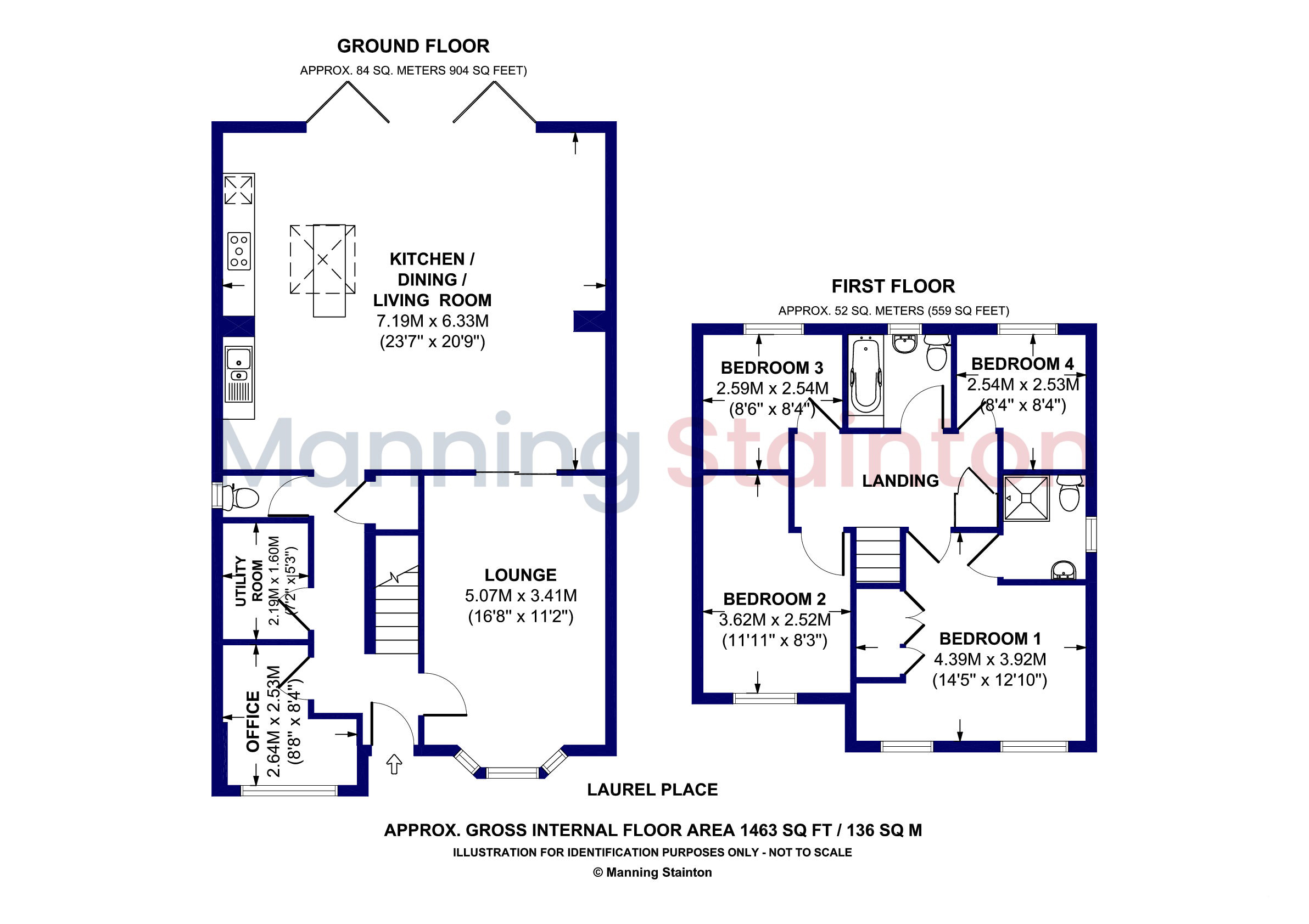 11, Laurel Place, Leeds floorplan