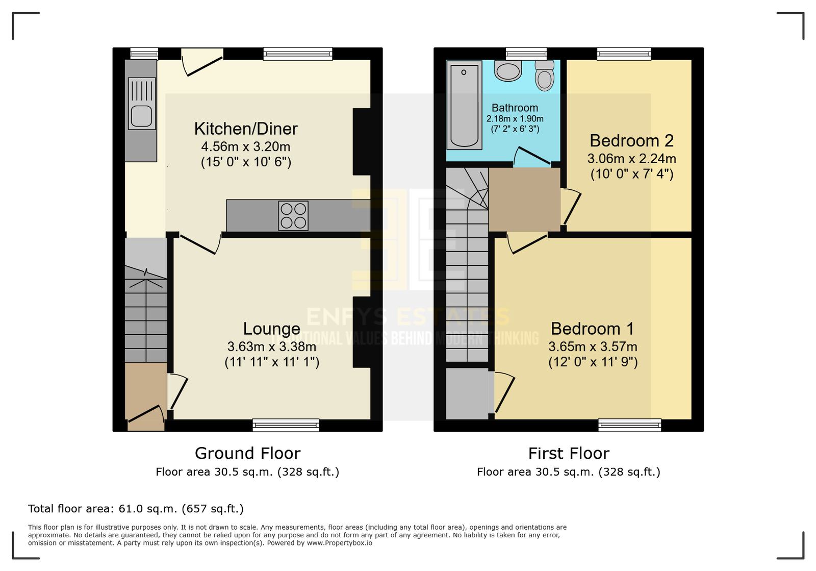 Fron Hyfryd, Gilfach Road, Penmaenmawr floorplan