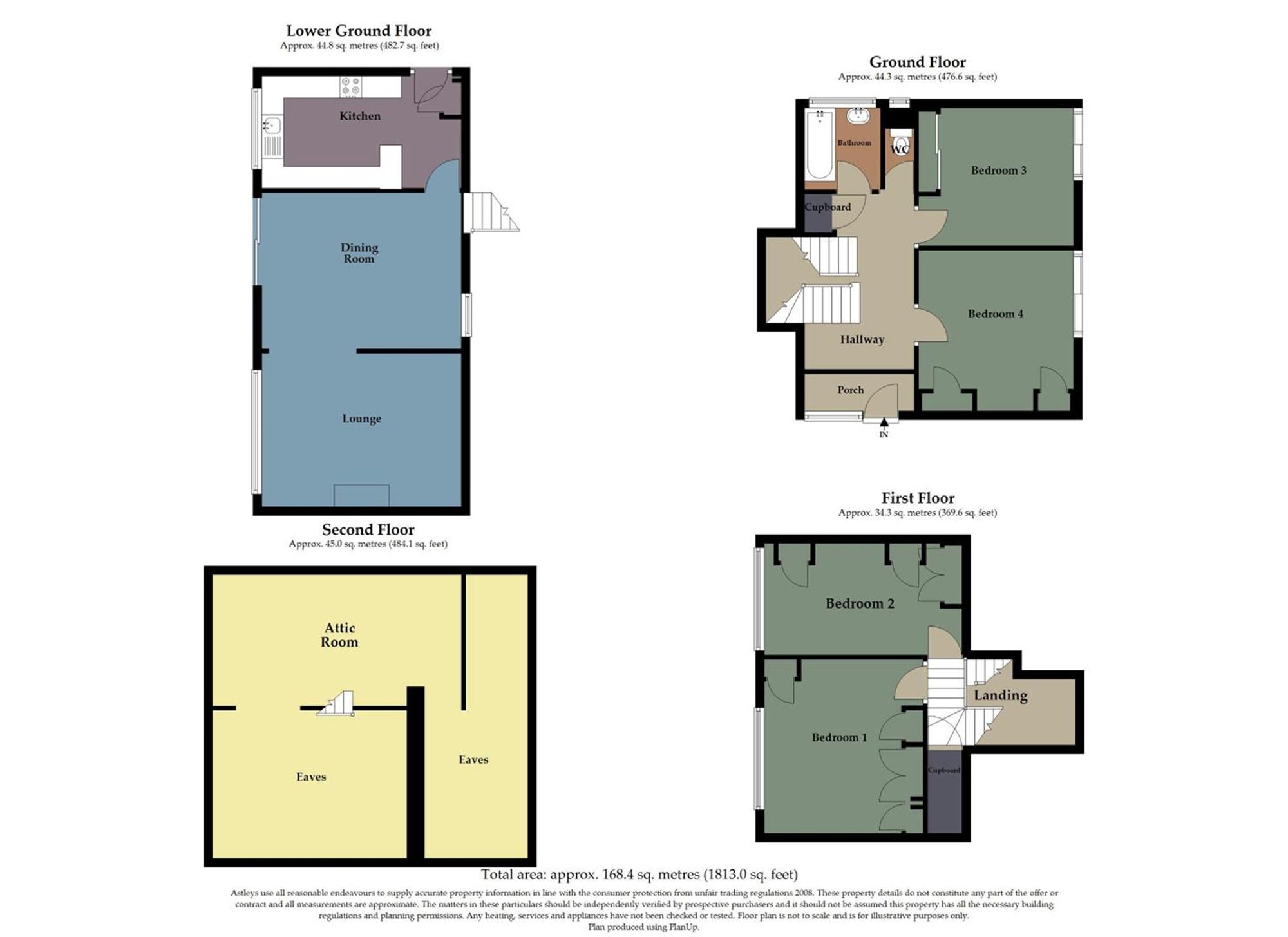 11, Heatherslade Close, Swansea floorplan