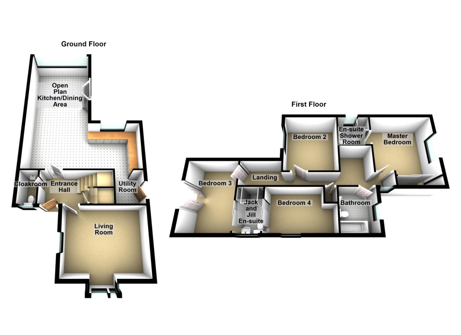 4, Barton Drive, Southampton floorplan