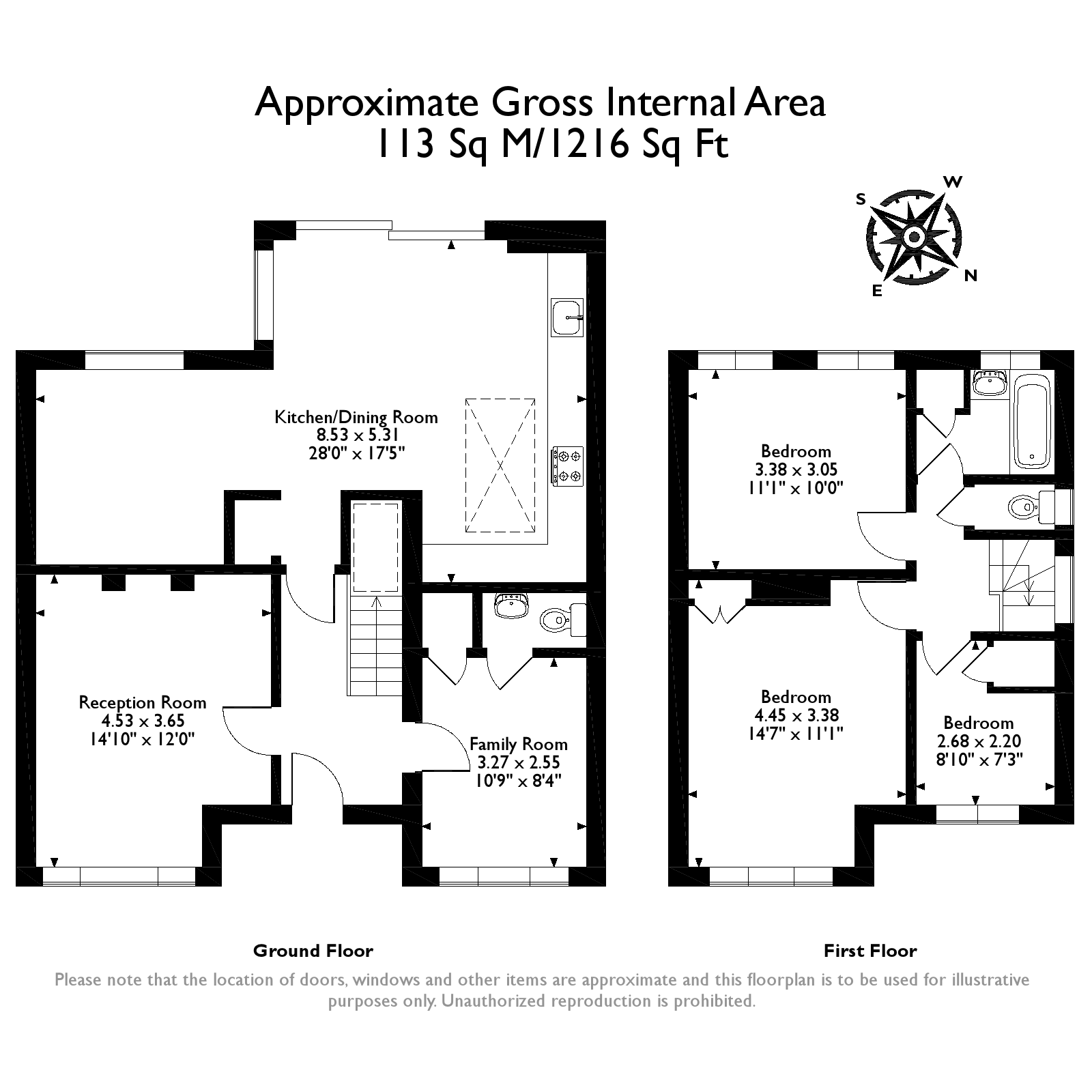 3 Bedrooms Semi-detached house for sale in Segrave Close, Weybridge KT13