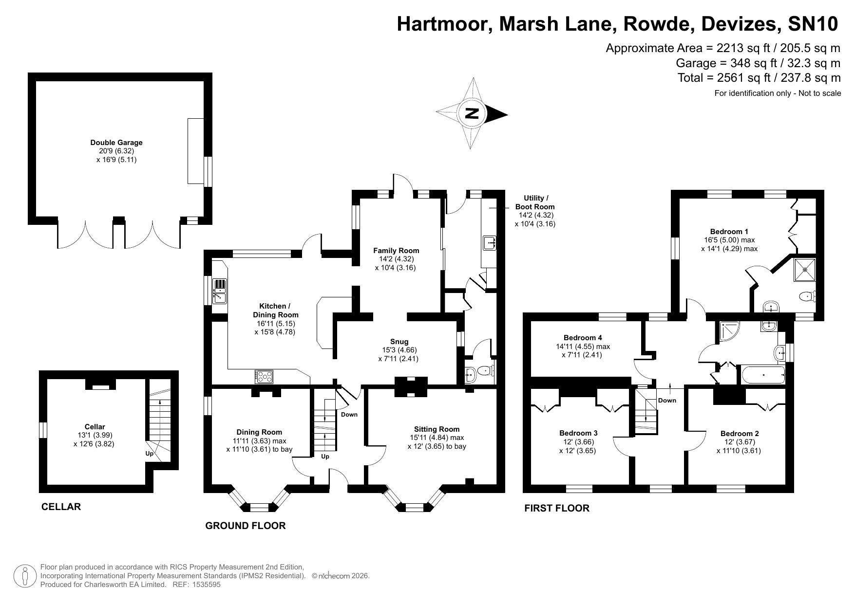 Marsh Lane, Wiltshire floorplan